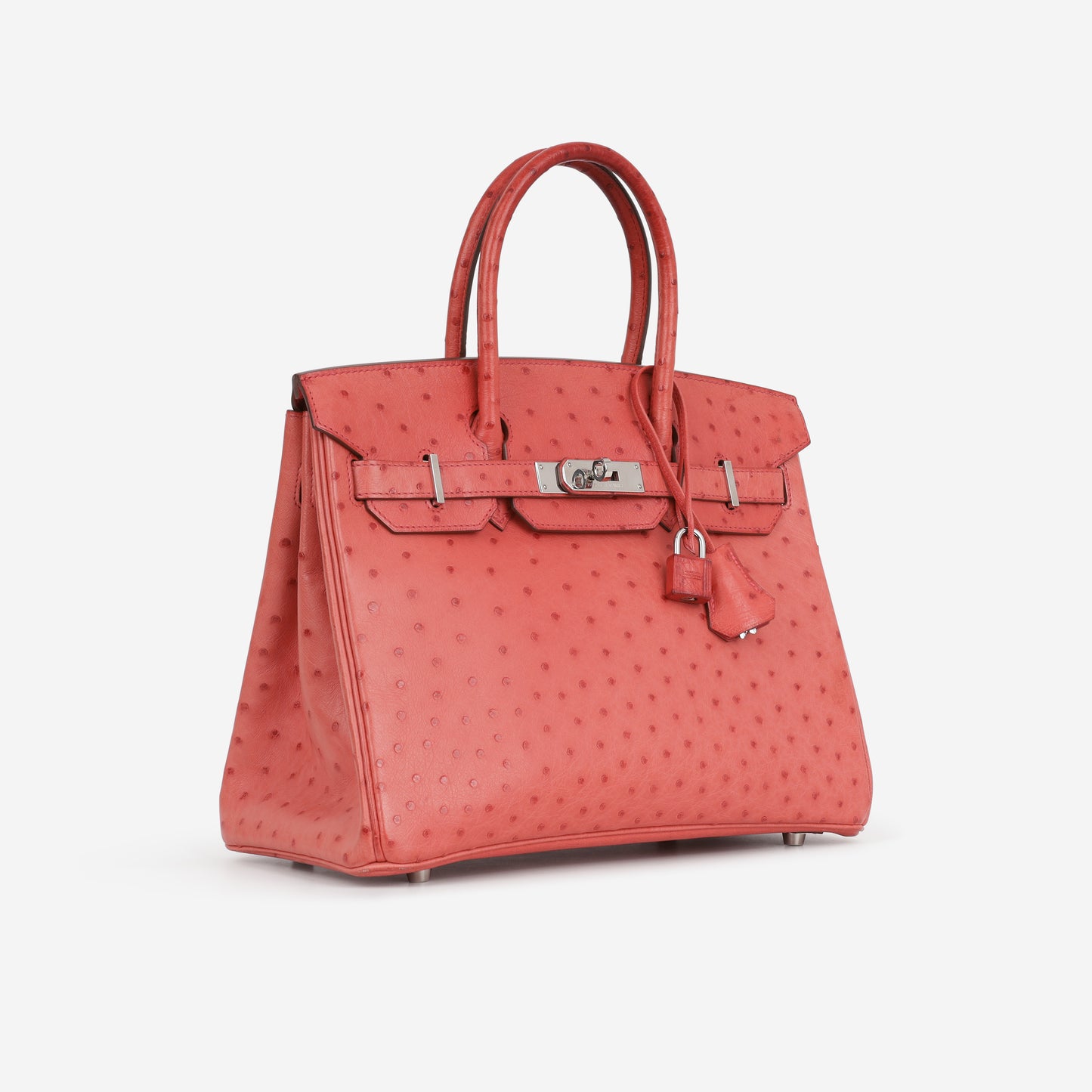 Hermès Birkin 30 - Bougainvillier Ostrich | Palladium Hardware