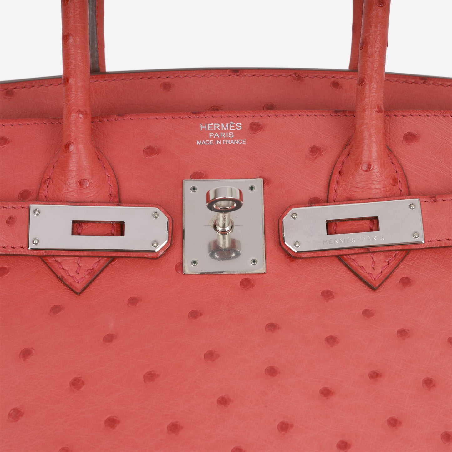 Hermès Birkin 30 - Bougainvillier Ostrich | Palladium Hardware