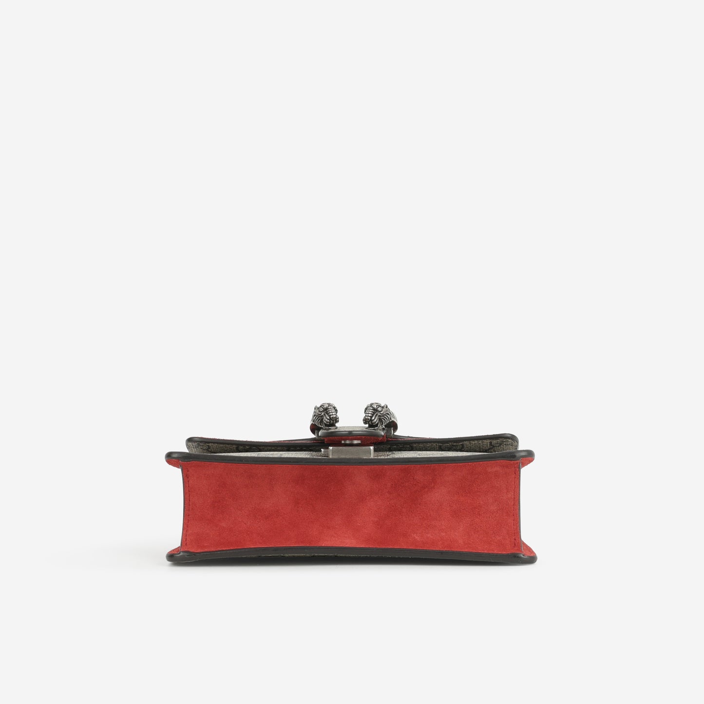 Gucci Small Dionysus - GG Supreme Canvas / Red Interior | Silver Hardware