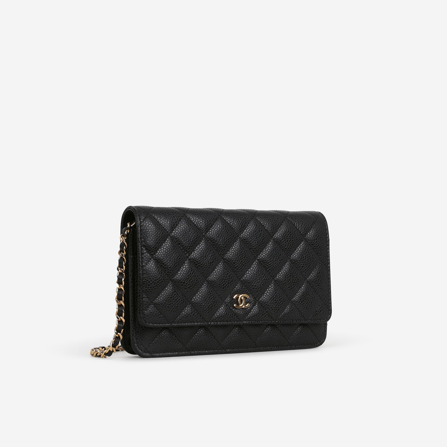 Chanel Classic Wallet on Chain - Black Caviar | Gold Hardware - Bagista