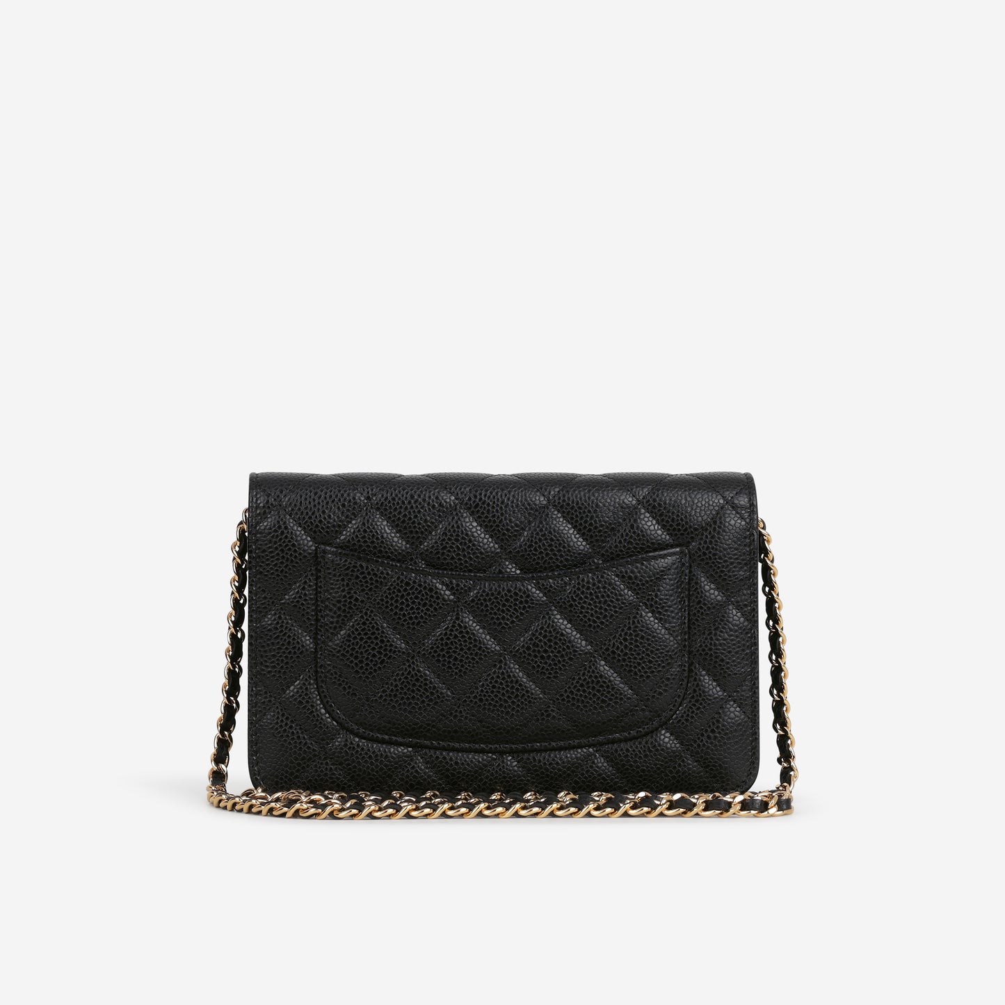 Chanel Classic Wallet on Chain - Black Caviar | Gold Hardware - Bagista