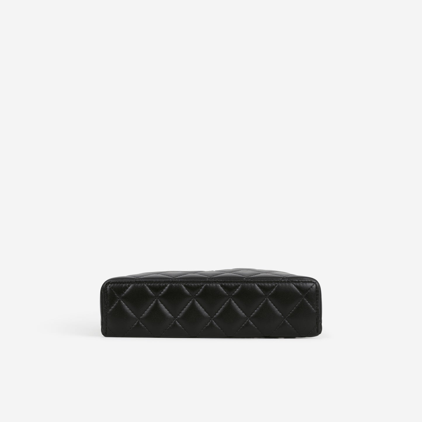 Chanel Top Handle Vanity With Chain - Black Lambskin | Champagne Gold Hardware