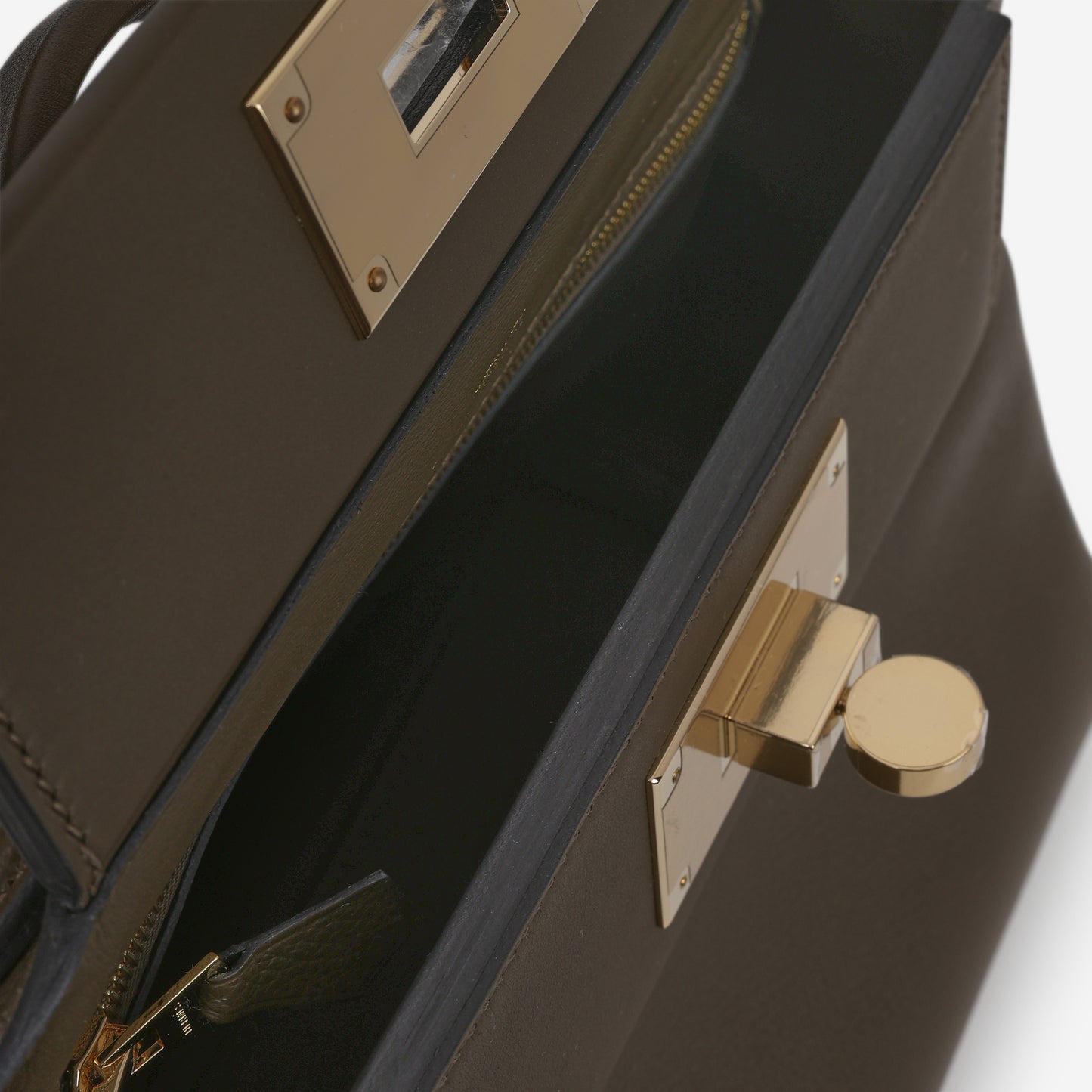 Hermès Mini 24/24 - Vert Loden Evercolor / Swift | Permabrass Hardware