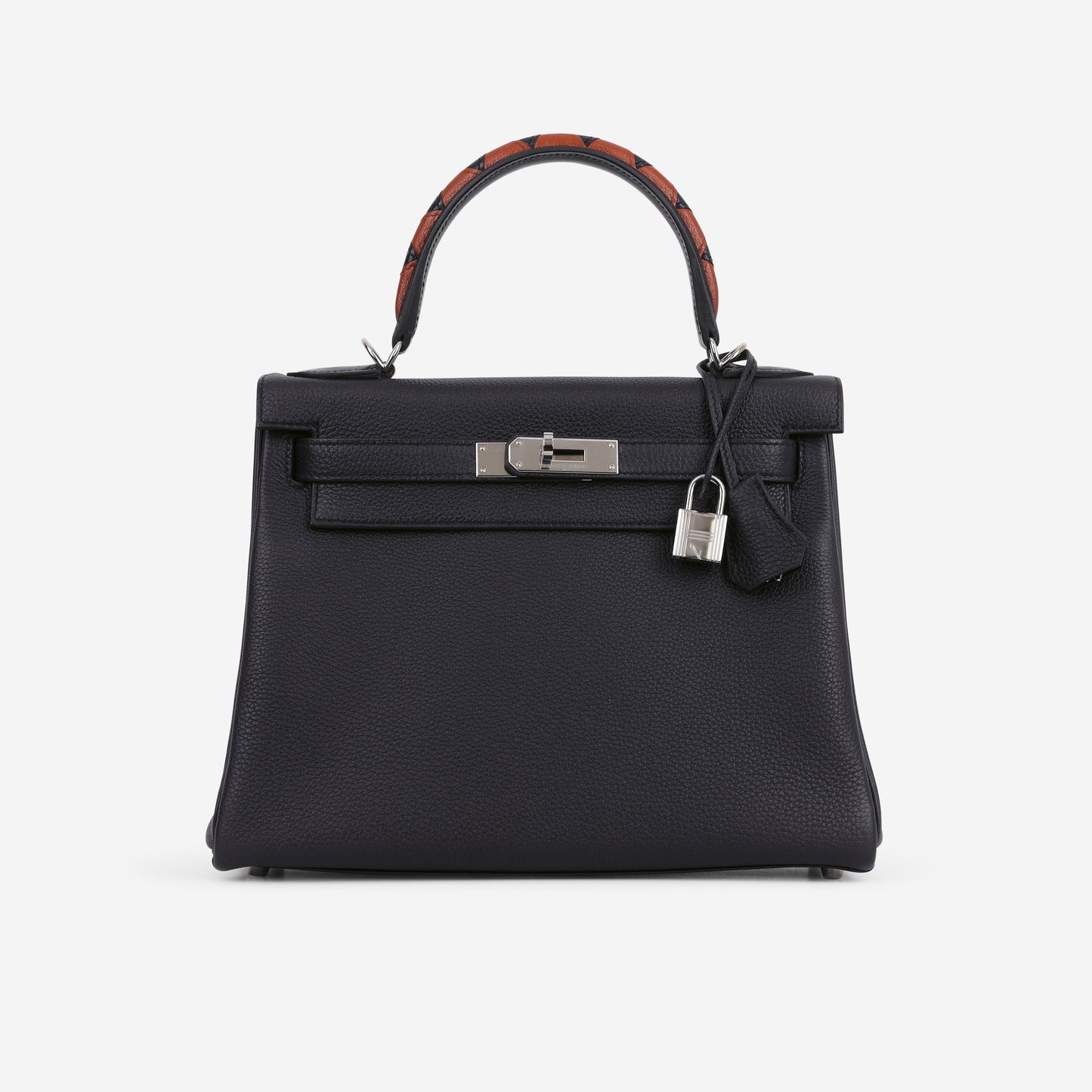 Hermès Kelly 28 AU Galop - Bleu Indigo Togo / Cuivre | Palladium Hardware