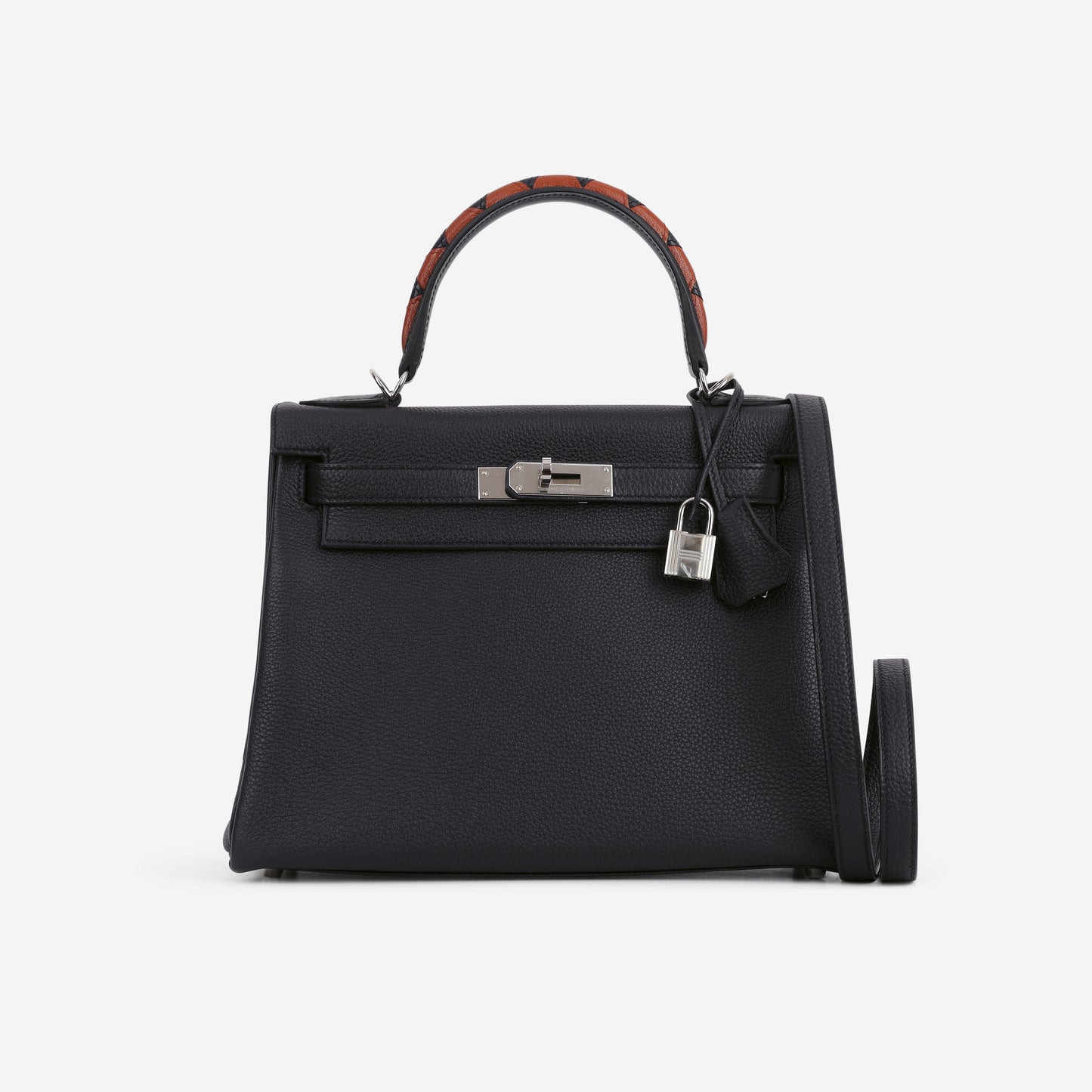 Hermès Kelly 28 AU Galop - Bleu Indigo Togo / Cuivre | Palladium Hardware