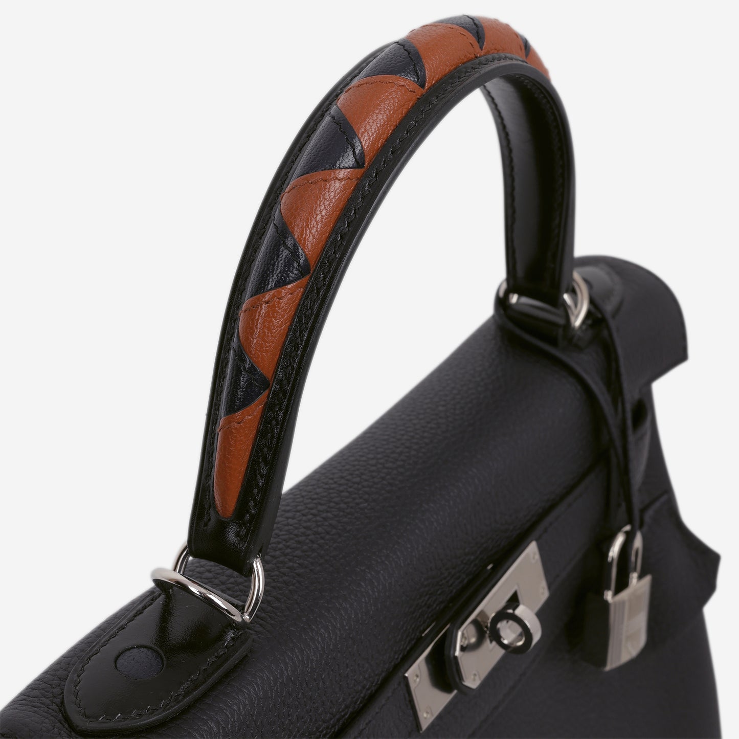 Hermès Kelly 28 AU Galop - Bleu Indigo Togo / Cuivre | Palladium Hardware
