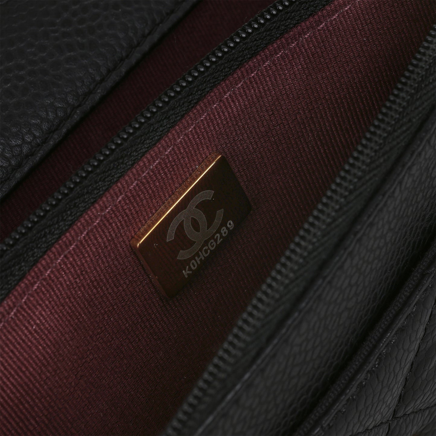 Chanel Classic Wallet on Chain - Black Caviar | Gold Hardware