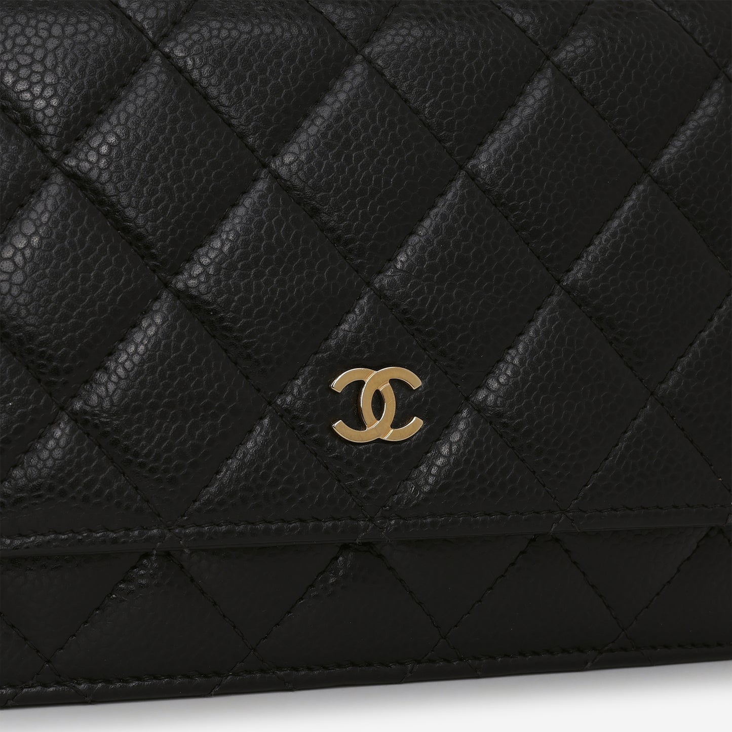 Chanel Classic Wallet on Chain - Black Caviar | Gold Hardware
