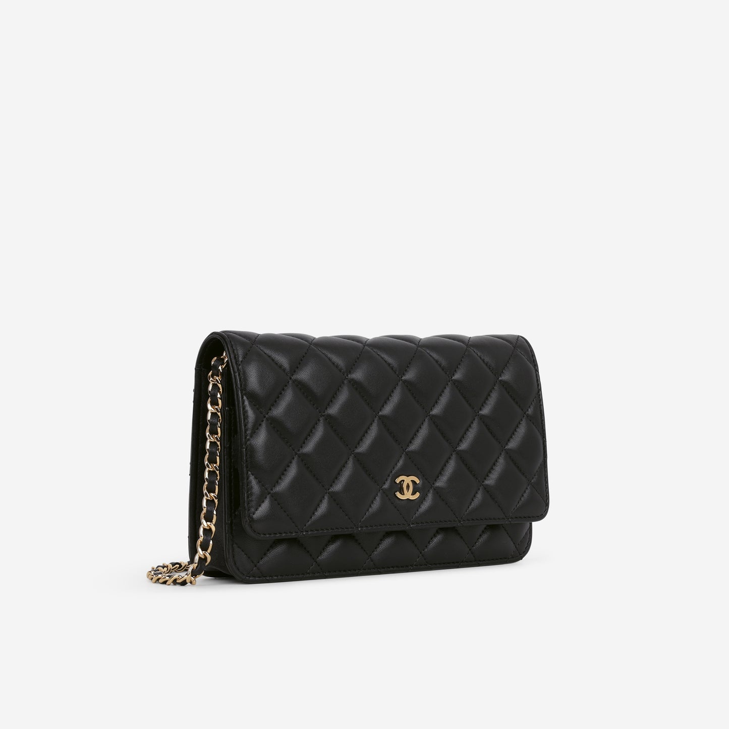 Chanel Seasonal WOC - Black Lambskin | Gold Hardware