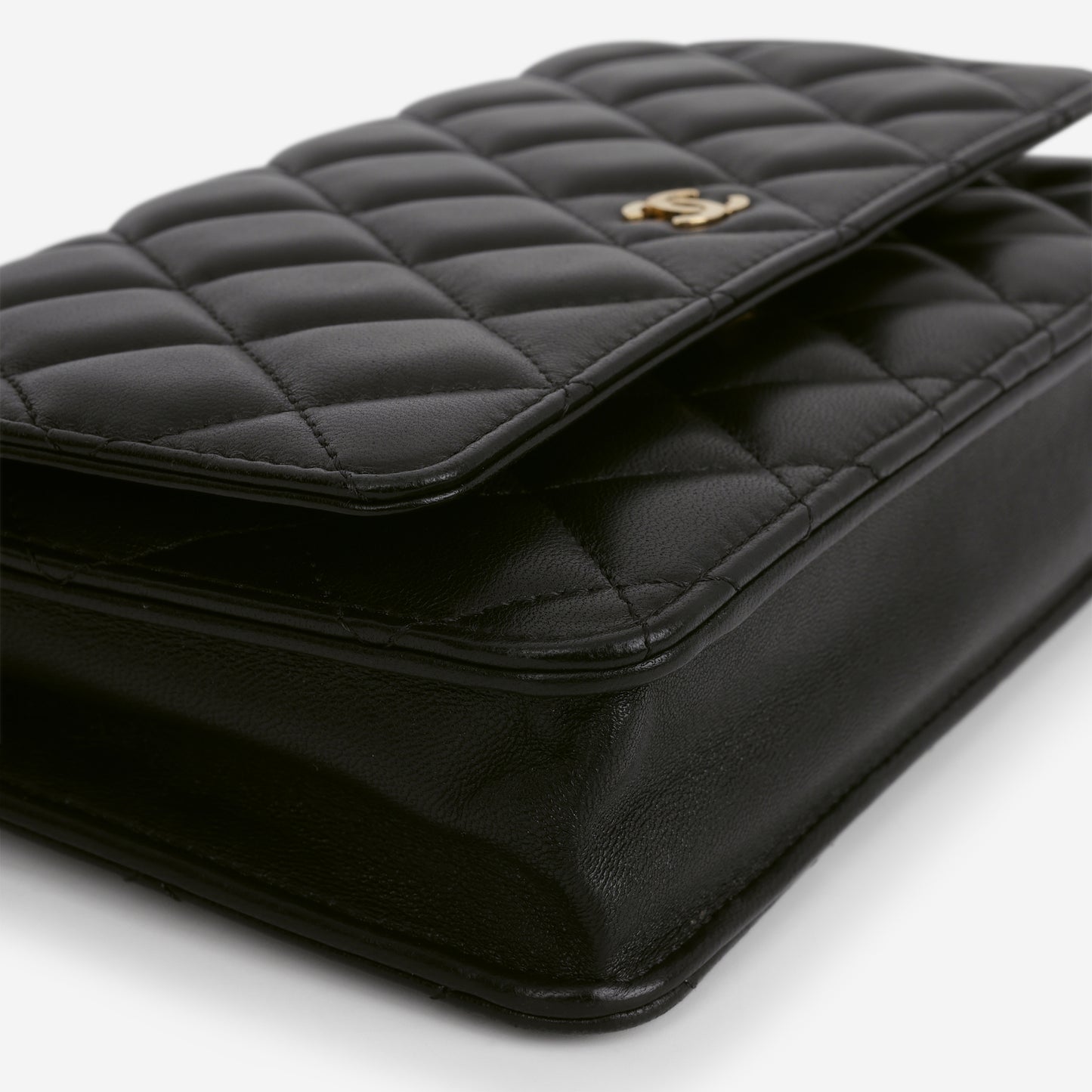 Chanel Seasonal WOC - Black Lambskin | Gold Hardware