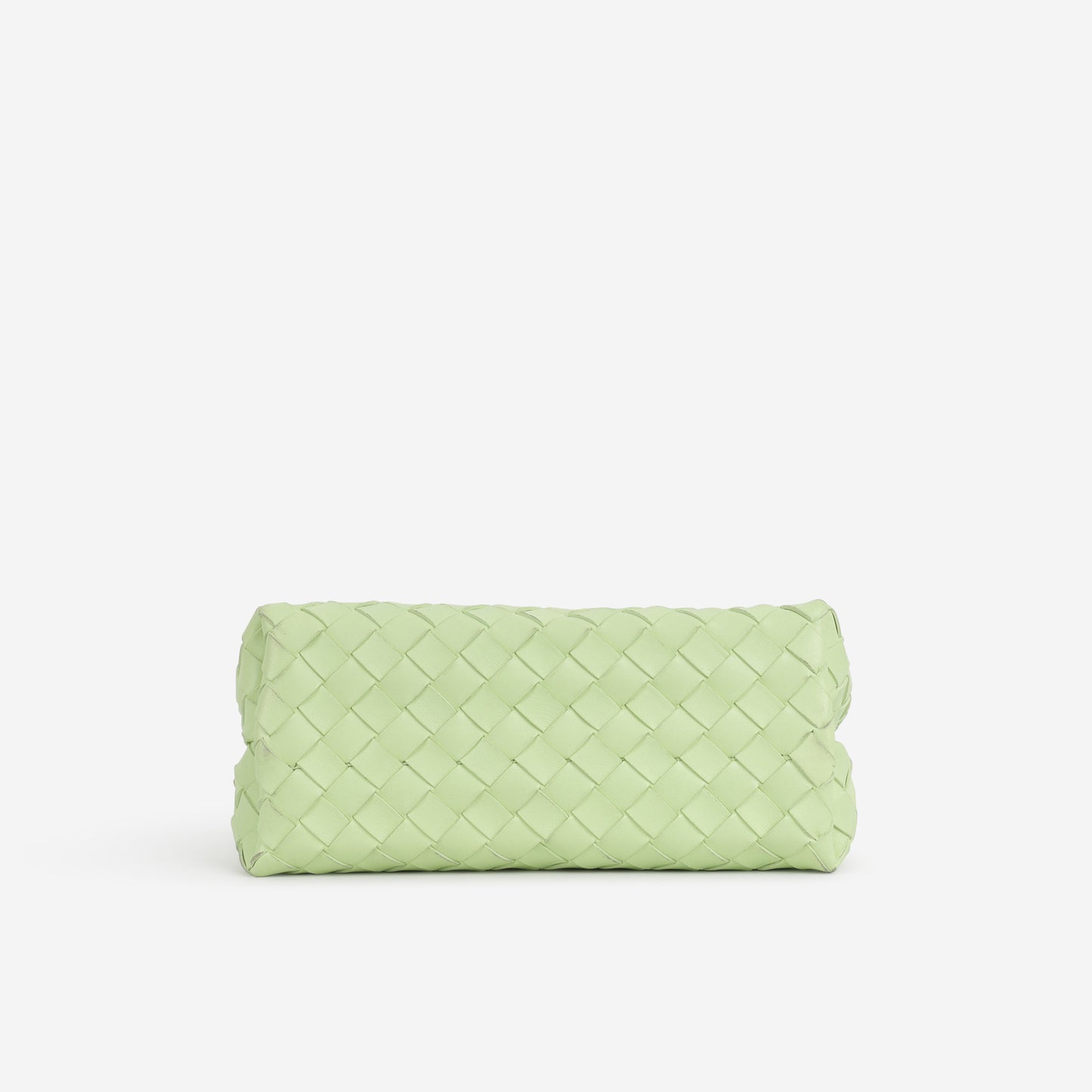 Bottega Veneta Small Andiamo - Fennel Intrecciato | Gold Hardware