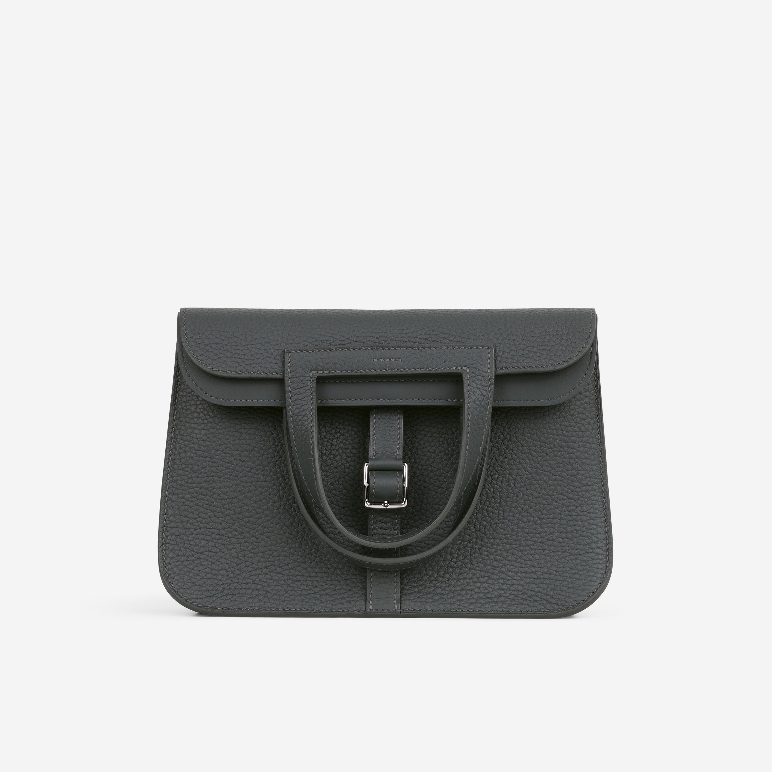 Hermès Halzan 25 - Vert Mangrove Clemence | Palladium Hardware | 2026