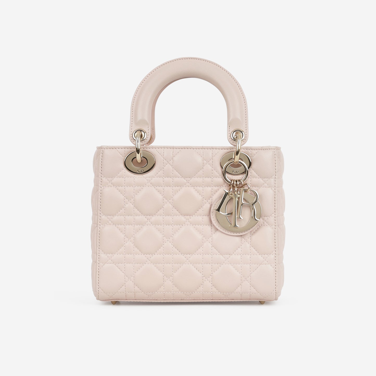 Dior ABCDior - Small Pale Pink Lambskin | Champagne Gold Hardware