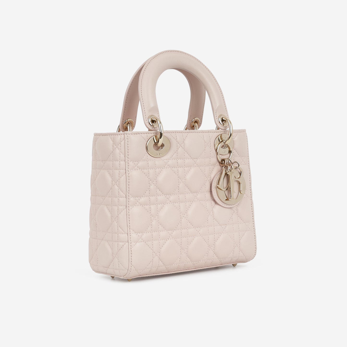 Dior ABCDior - Small Pale Pink Lambskin | Champagne Gold Hardware