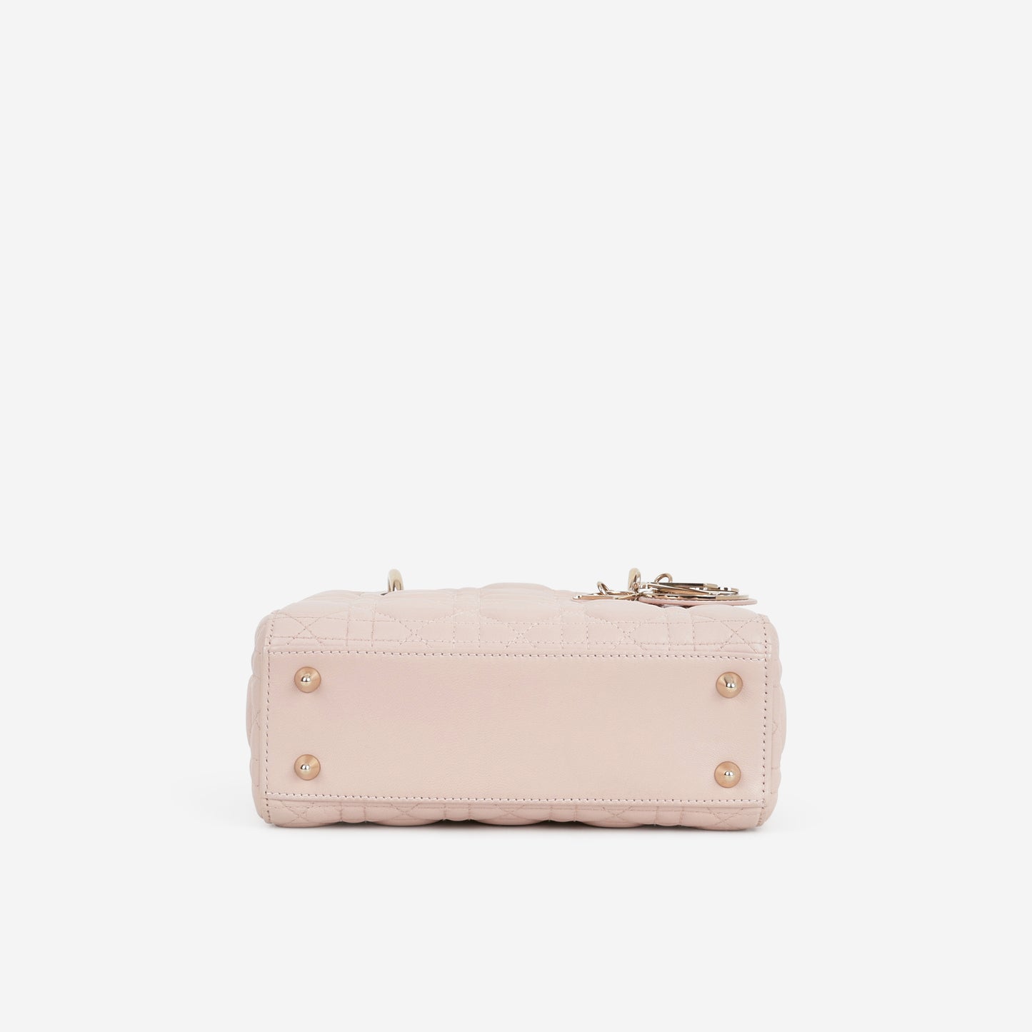 Dior ABCDior - Small Pale Pink Lambskin | Champagne Gold Hardware