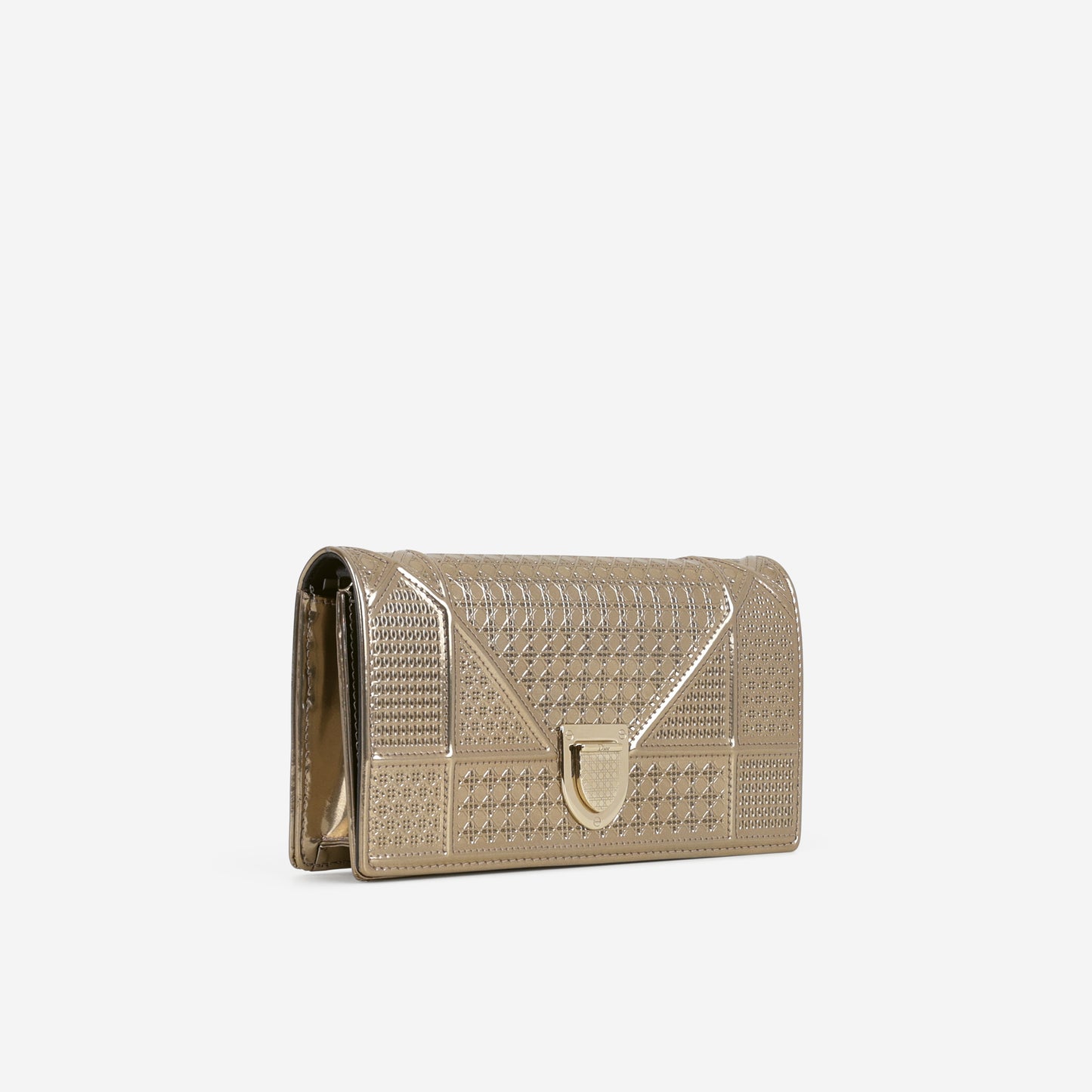 Dior Diorama WOC - Gold Microcannage | Champagne Gold Hardware