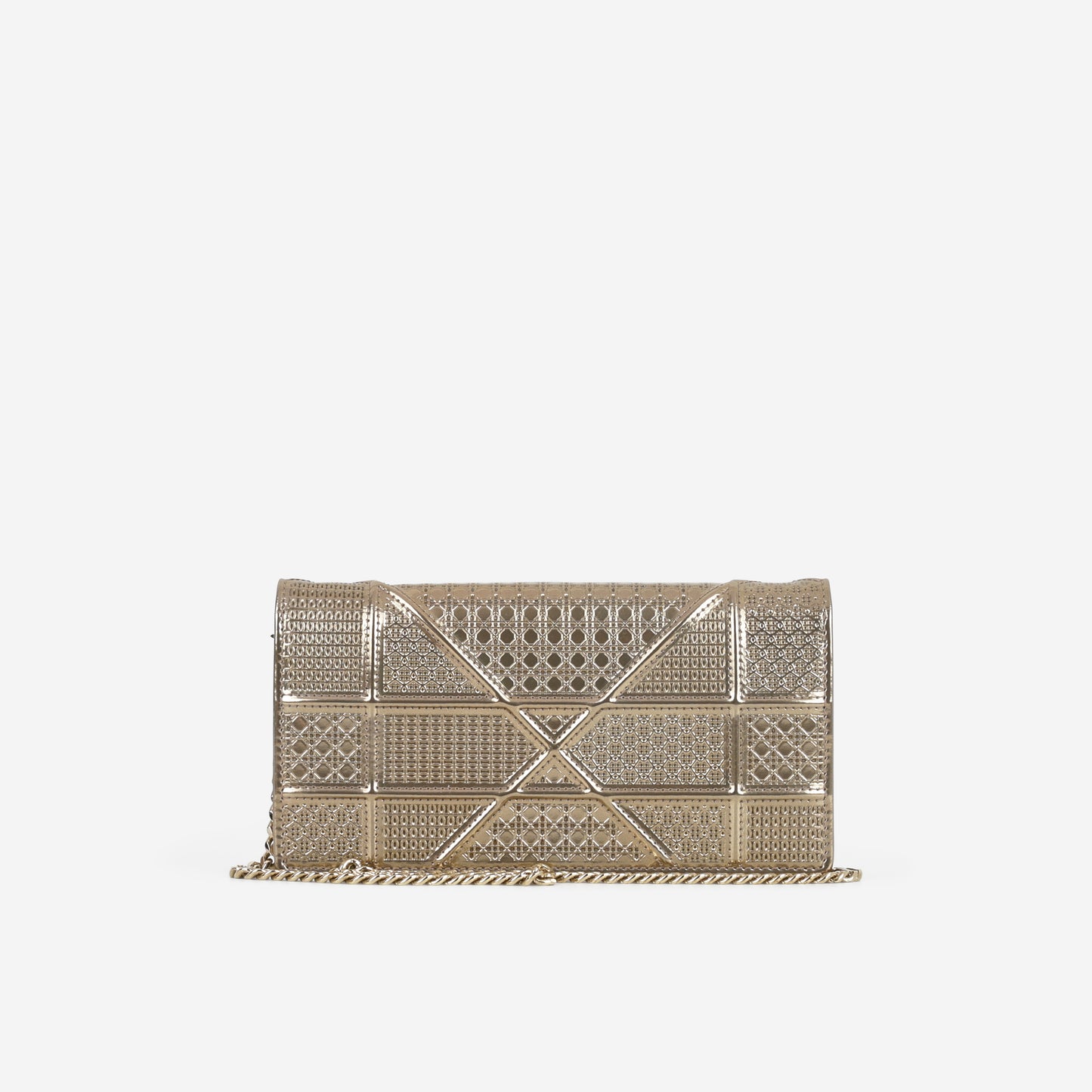 Dior Diorama WOC - Gold Microcannage | Champagne Gold Hardware