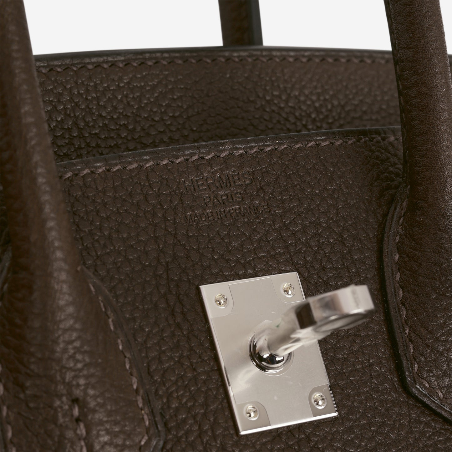 Hermès Birkin 25 - Ebene Barenia Faubourg | Gold Hardware