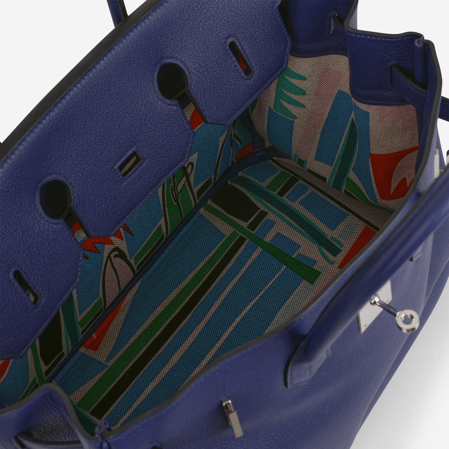 Hermès Birkin 35 'Sea, Surf and Fun' - Bleu Saphir Novillo | Palladium Hardware