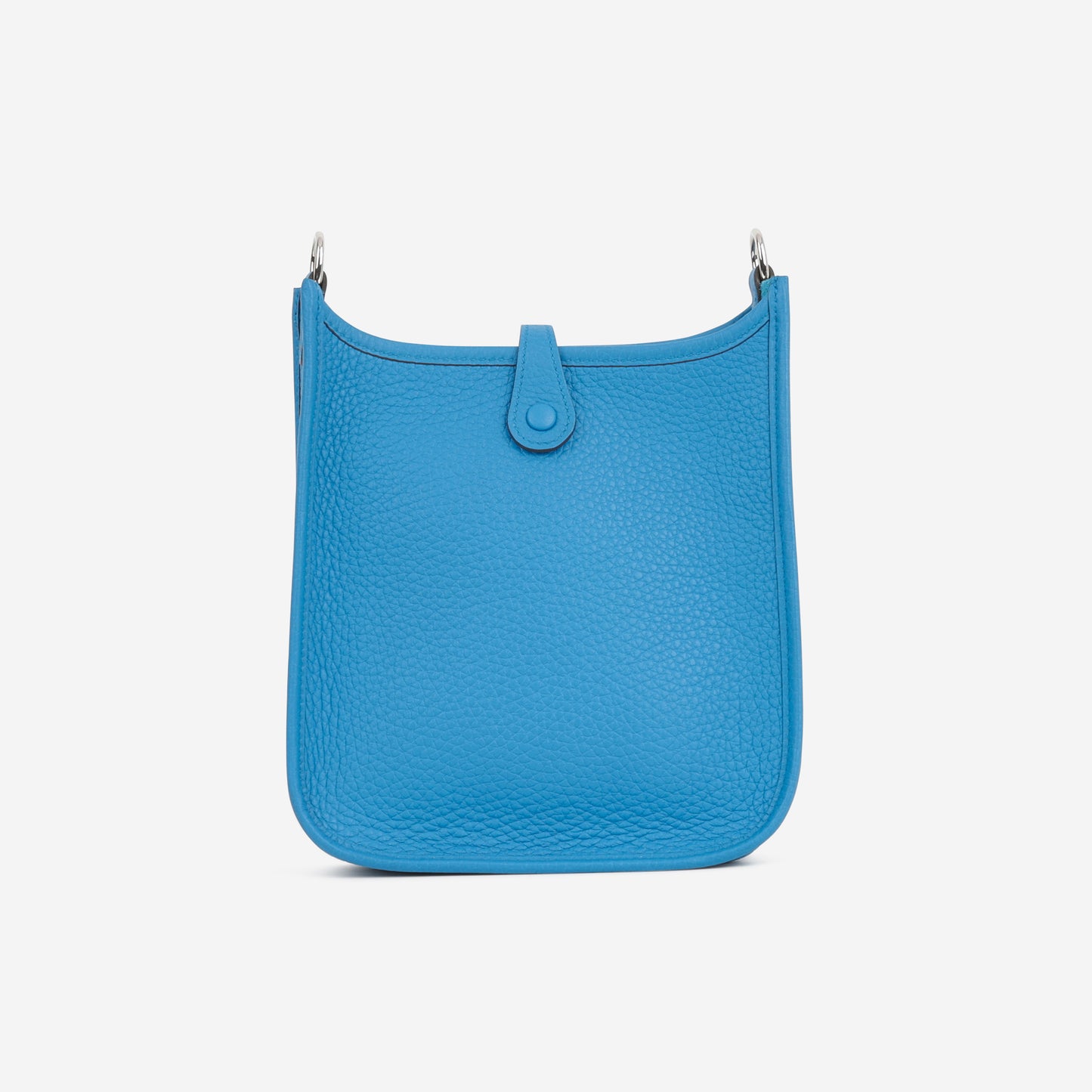 Hermès Mini Evelyne TPM - Bleu Zanzibar Clemence | Palladium Hardware