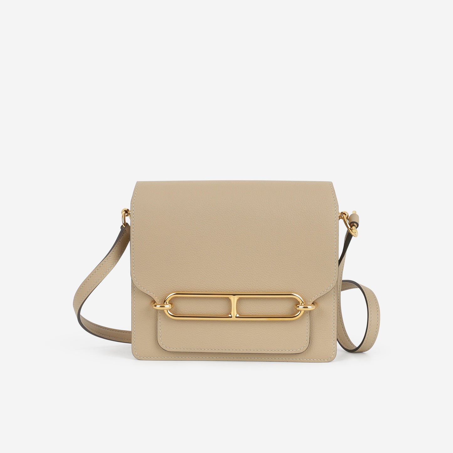 Hermès Mini Roulis - Trench Evercolor | Gold Hardware