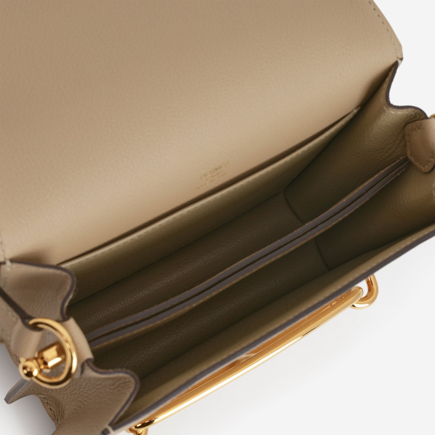 Hermès Mini Roulis - Trench Evercolor | Gold Hardware