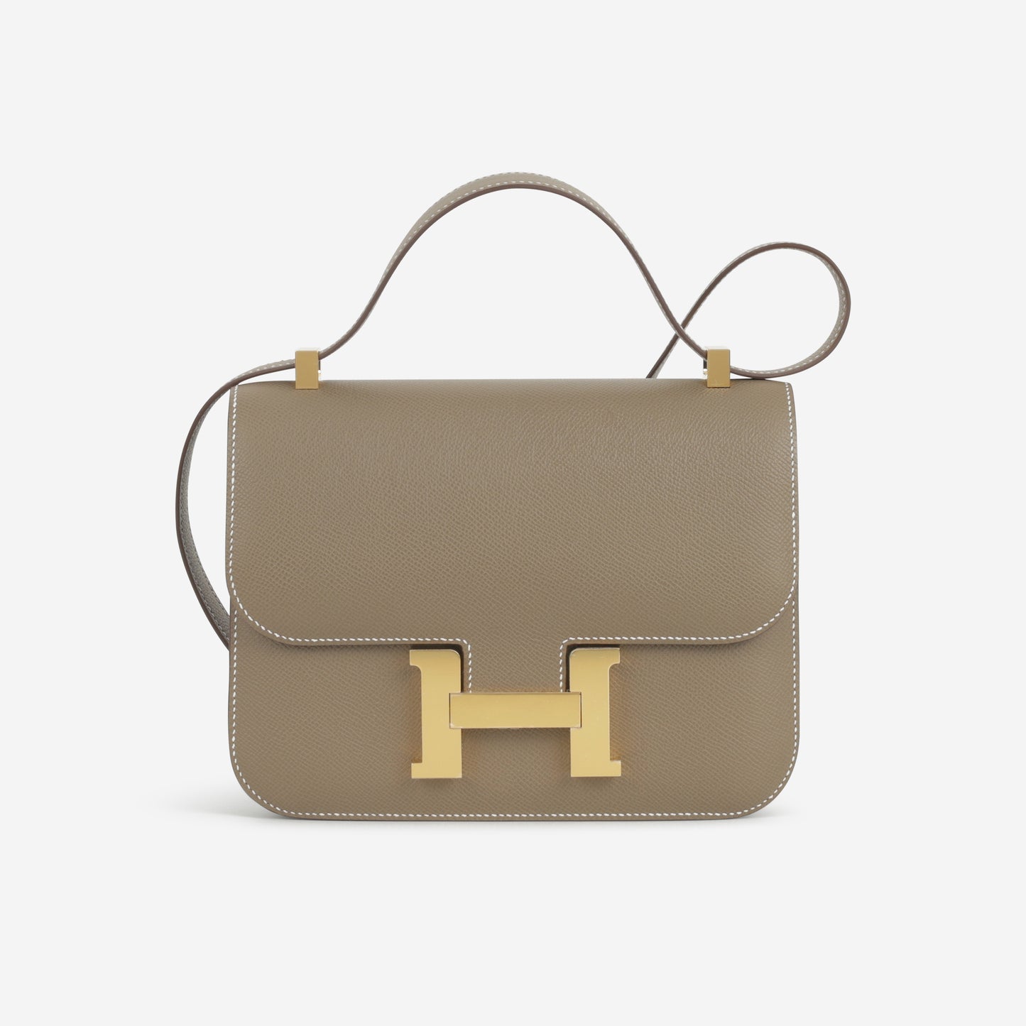 Hermès Constance 1-24 - Etoupe Epsom | Gold Hardware