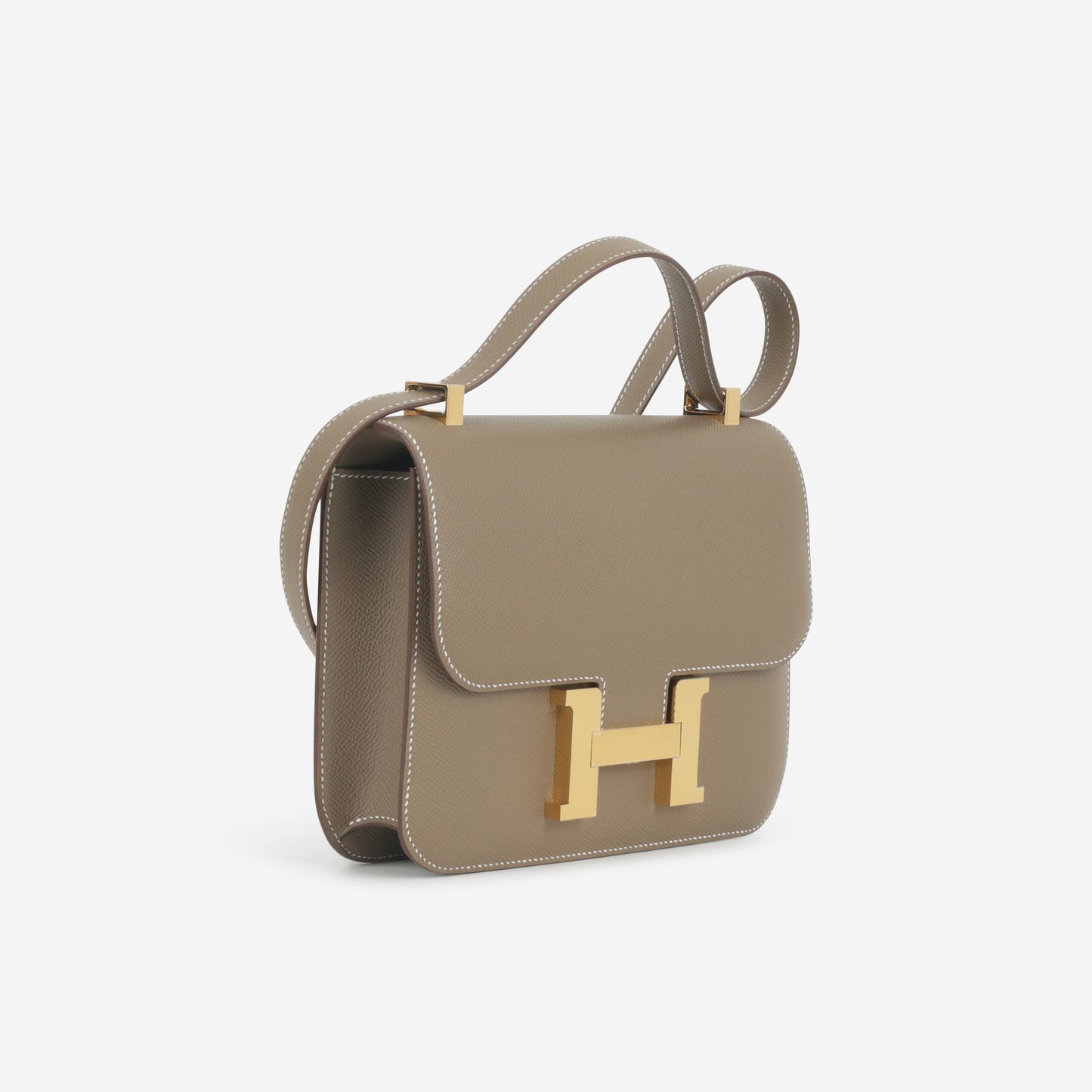 Hermès Constance 1-24 - Etoupe Epsom | Gold Hardware