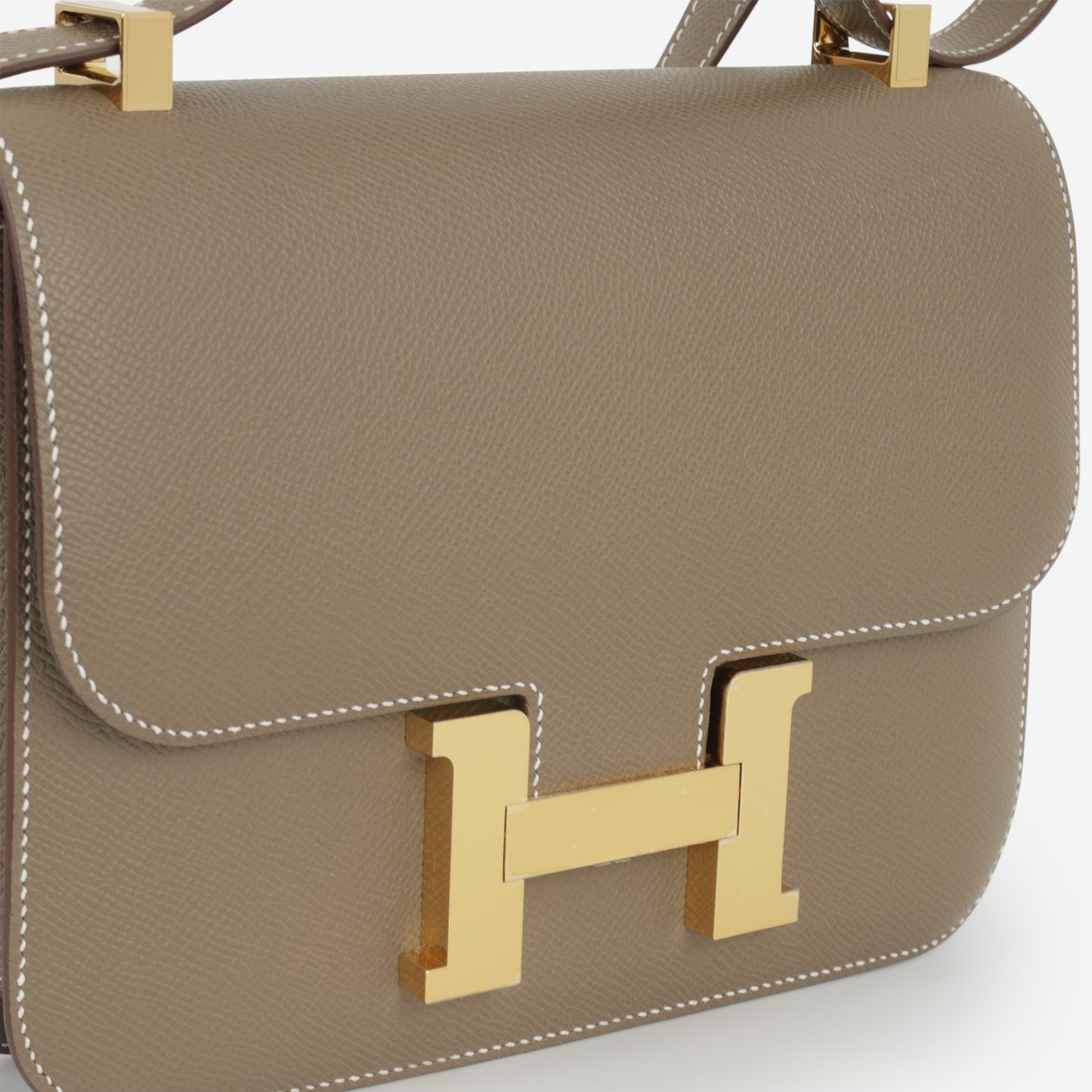 Hermès Constance 1-24 - Etoupe Epsom | Gold Hardware
