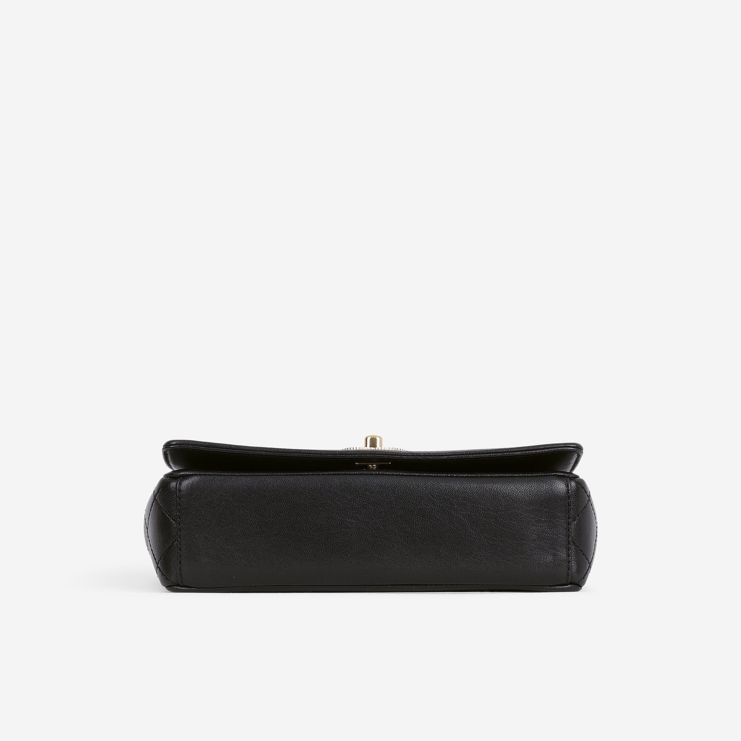 Chanel Small Mademoiselle Flap Bag - Black Lambskin | Gold Hardware