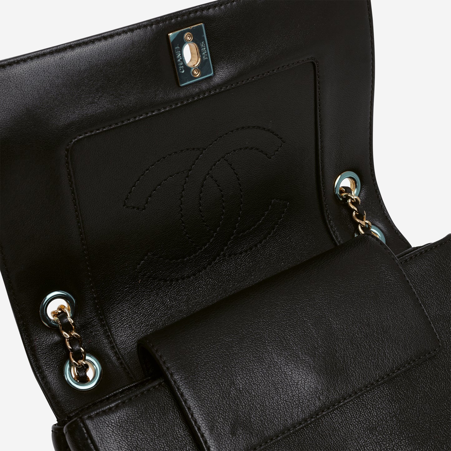 Chanel Small Mademoiselle Flap Bag - Black Lambskin | Gold Hardware