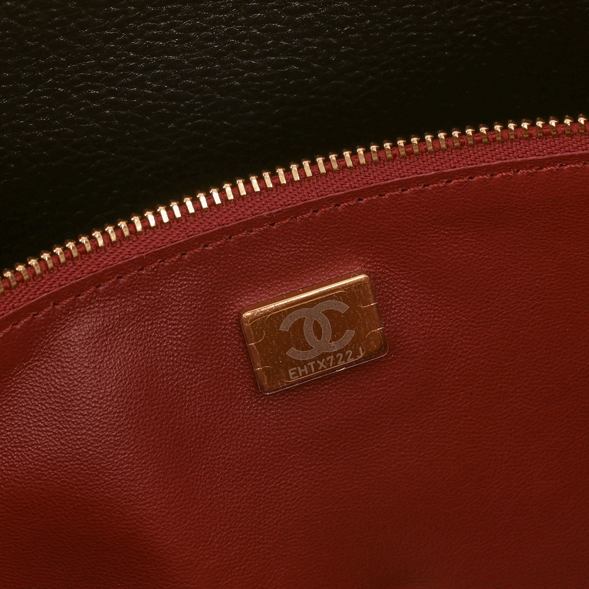 Chanel Maxi Flap 32 Bag - Black Grained Calfskin | Gold Hardware - Bagista