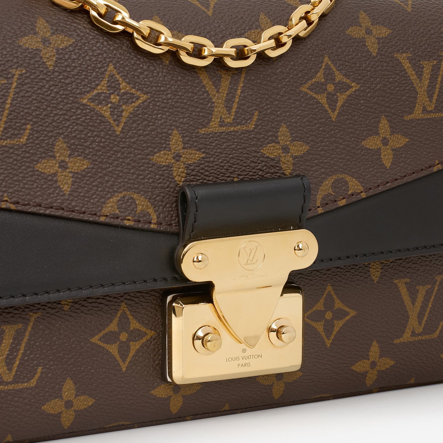 Louis Vuitton Marceau MM - Monogram / Black Trim | Gold Hardware
