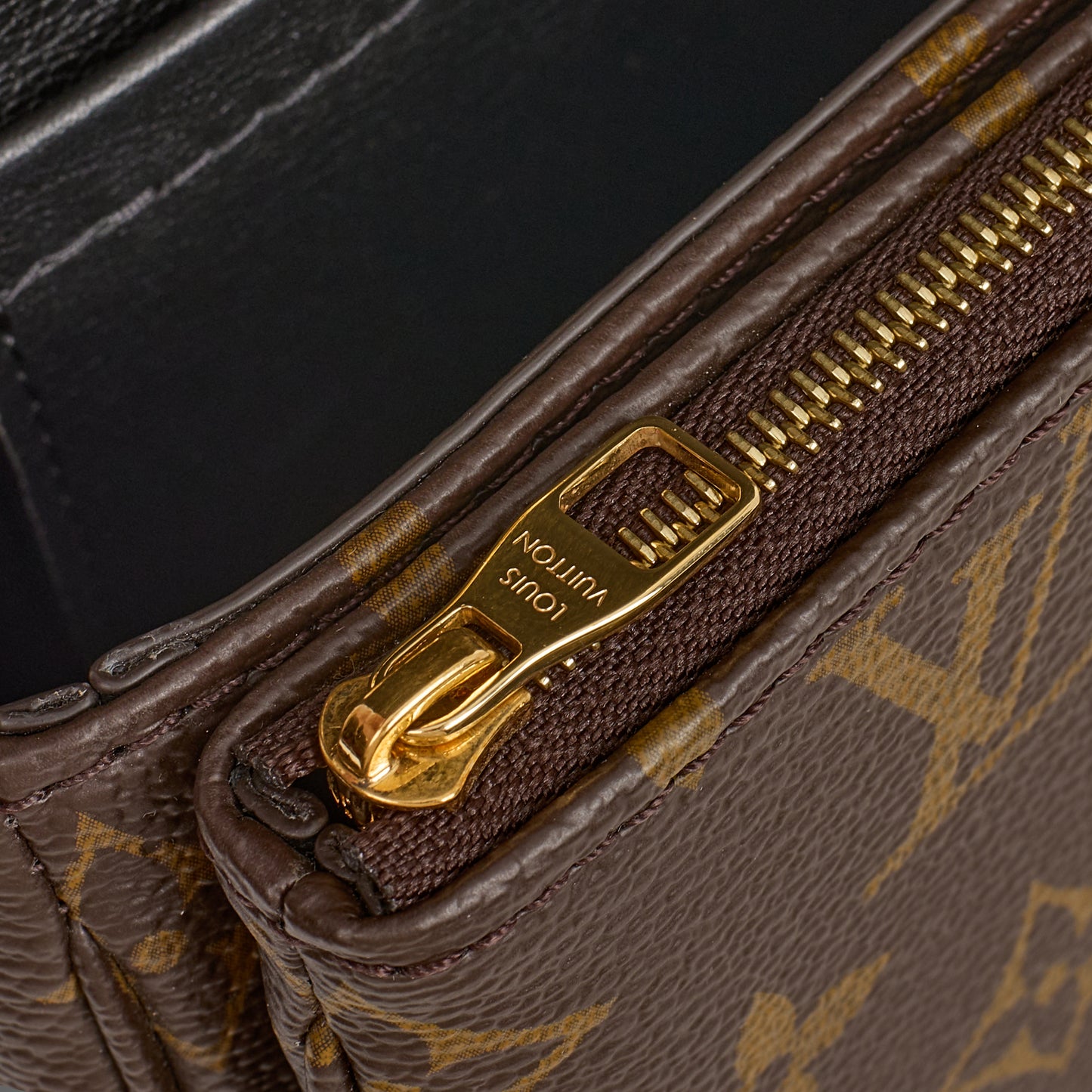 Louis Vuitton Marceau MM - Monogram / Black Trim | Gold Hardware