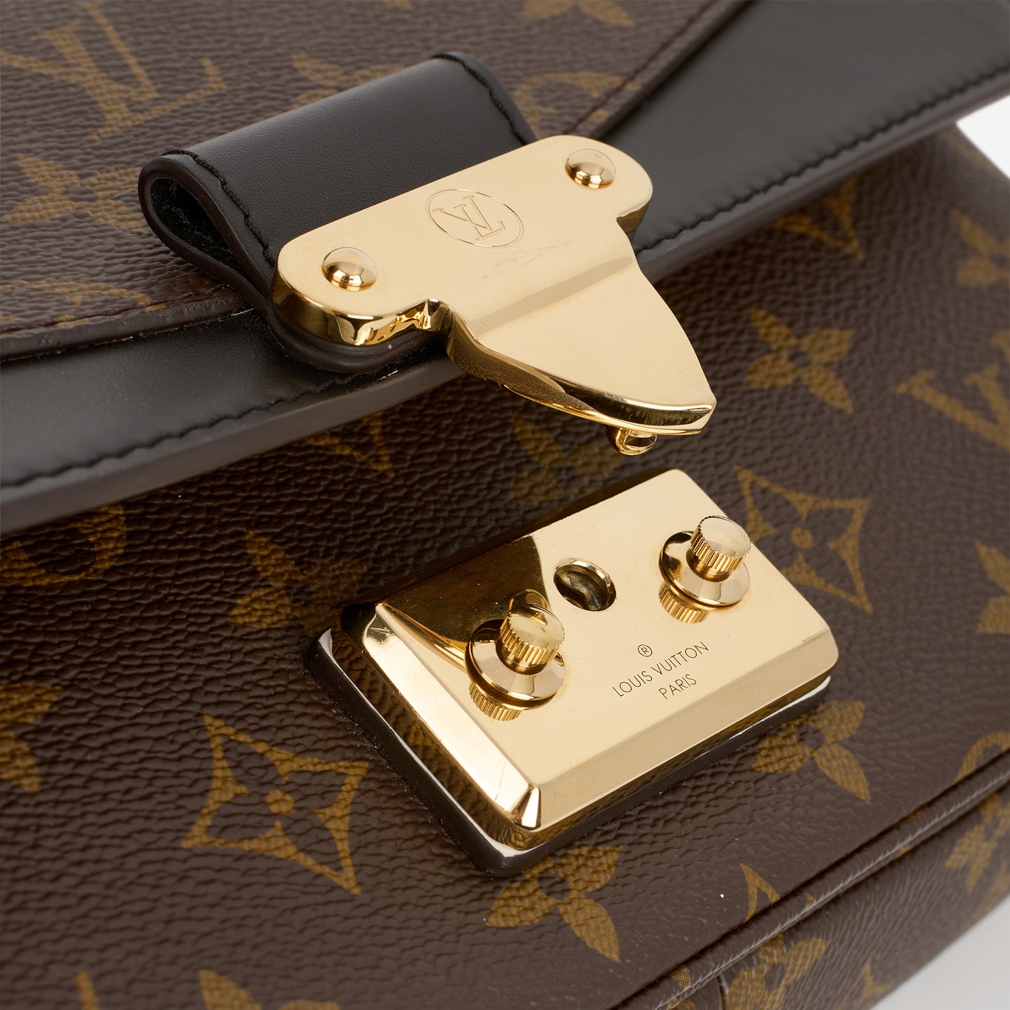 Louis Vuitton Marceau MM - Monogram / Black Trim | Gold Hardware