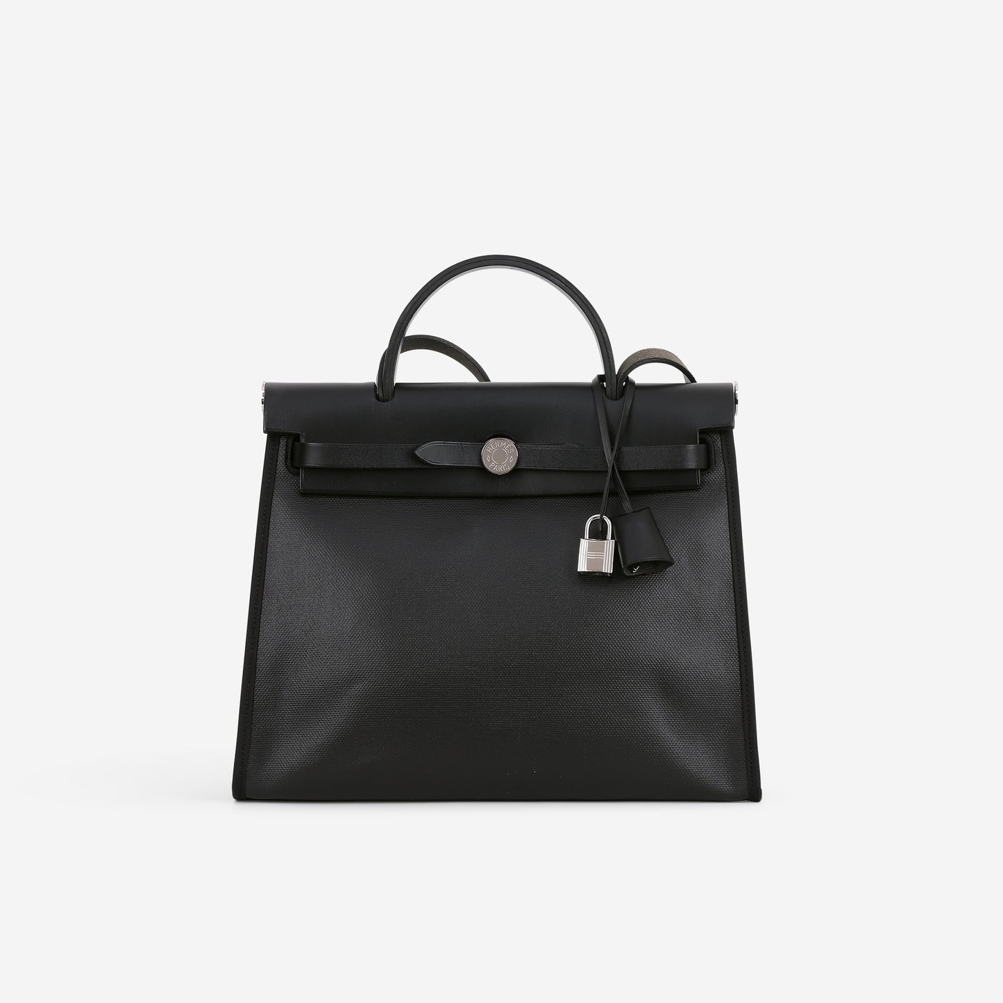 Hermés Herbag 31 - Noir Berline Toile / Hunter | Palladium Hardware