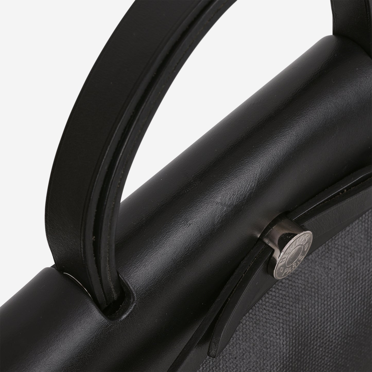 Hermés Herbag 31 - Noir Berline Toile / Hunter | Palladium Hardware