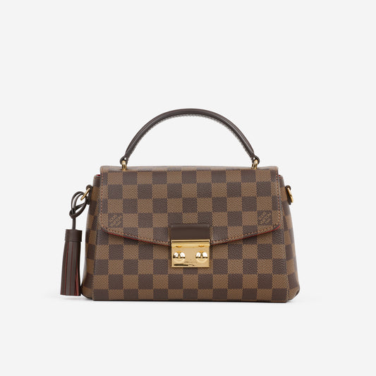 Louis Vuitton Croisette - Damier Ebene | Gold Hardware