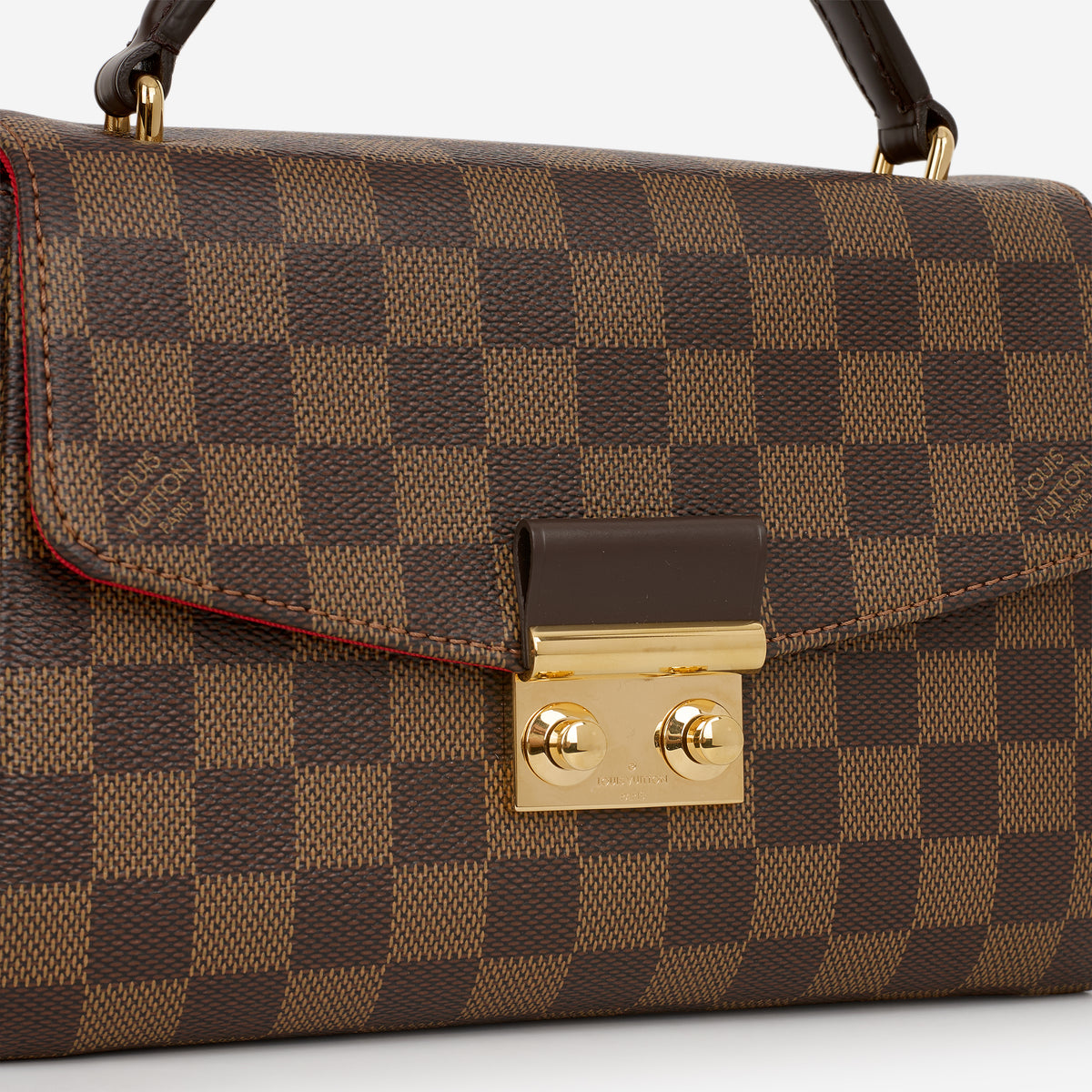 Louis Vuitton Croisette - Damier Ebene | Gold Hardware - Bagista
