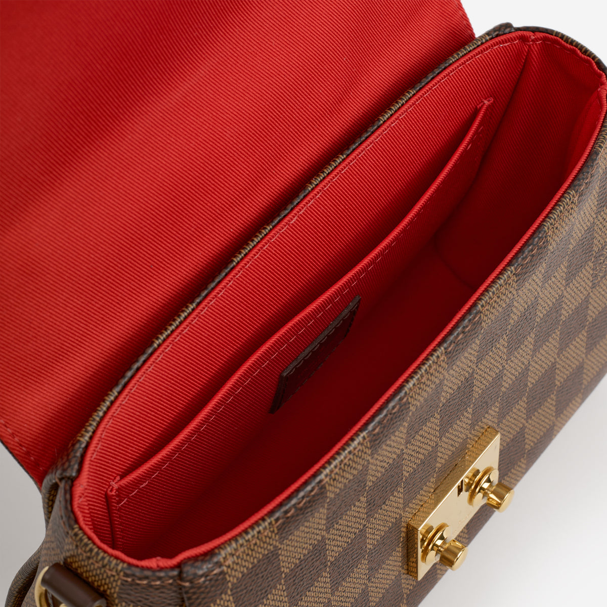 Louis Vuitton Croisette - Damier Ebene | Gold Hardware - Bagista