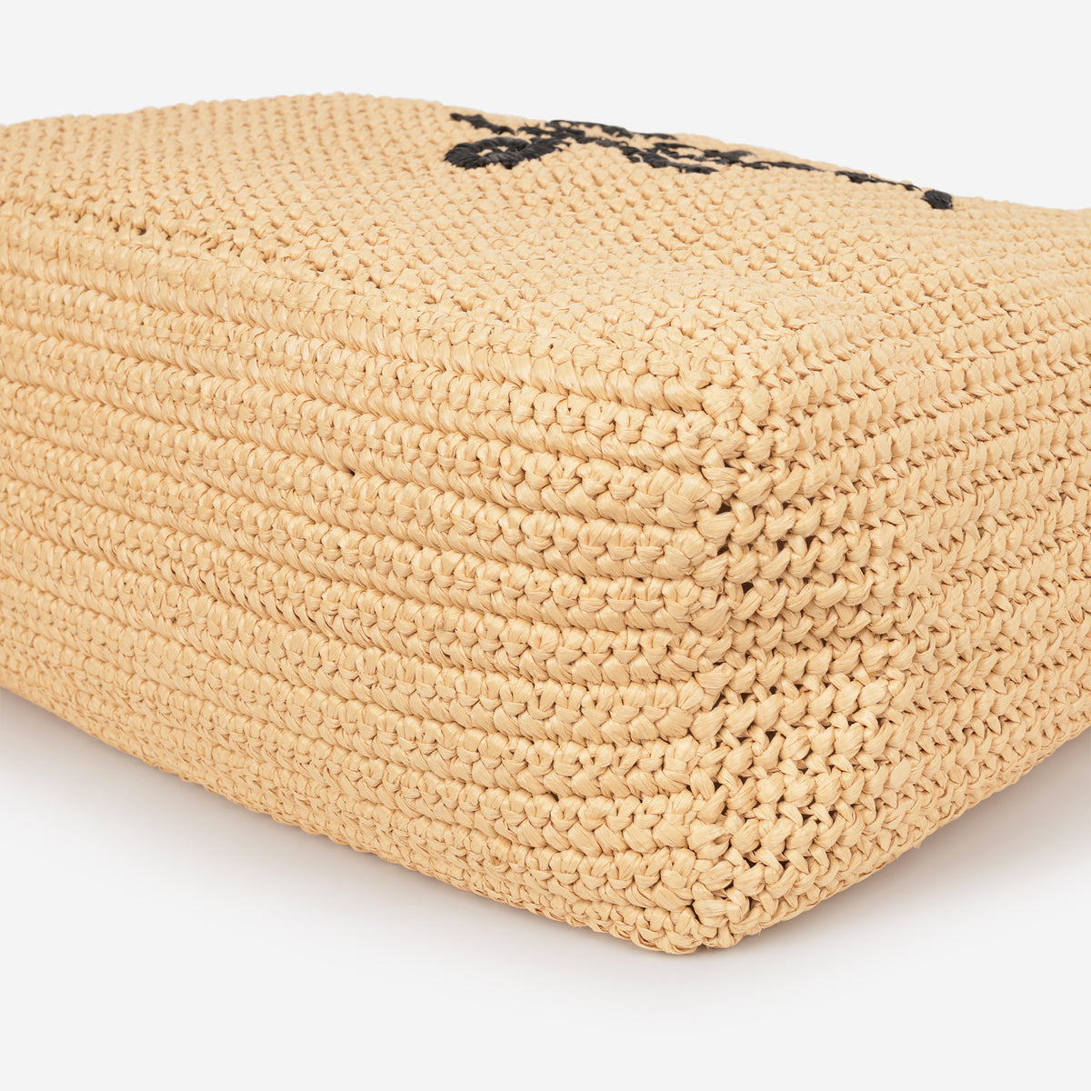 Prada Shopping Tote Bag - Beige Raffia