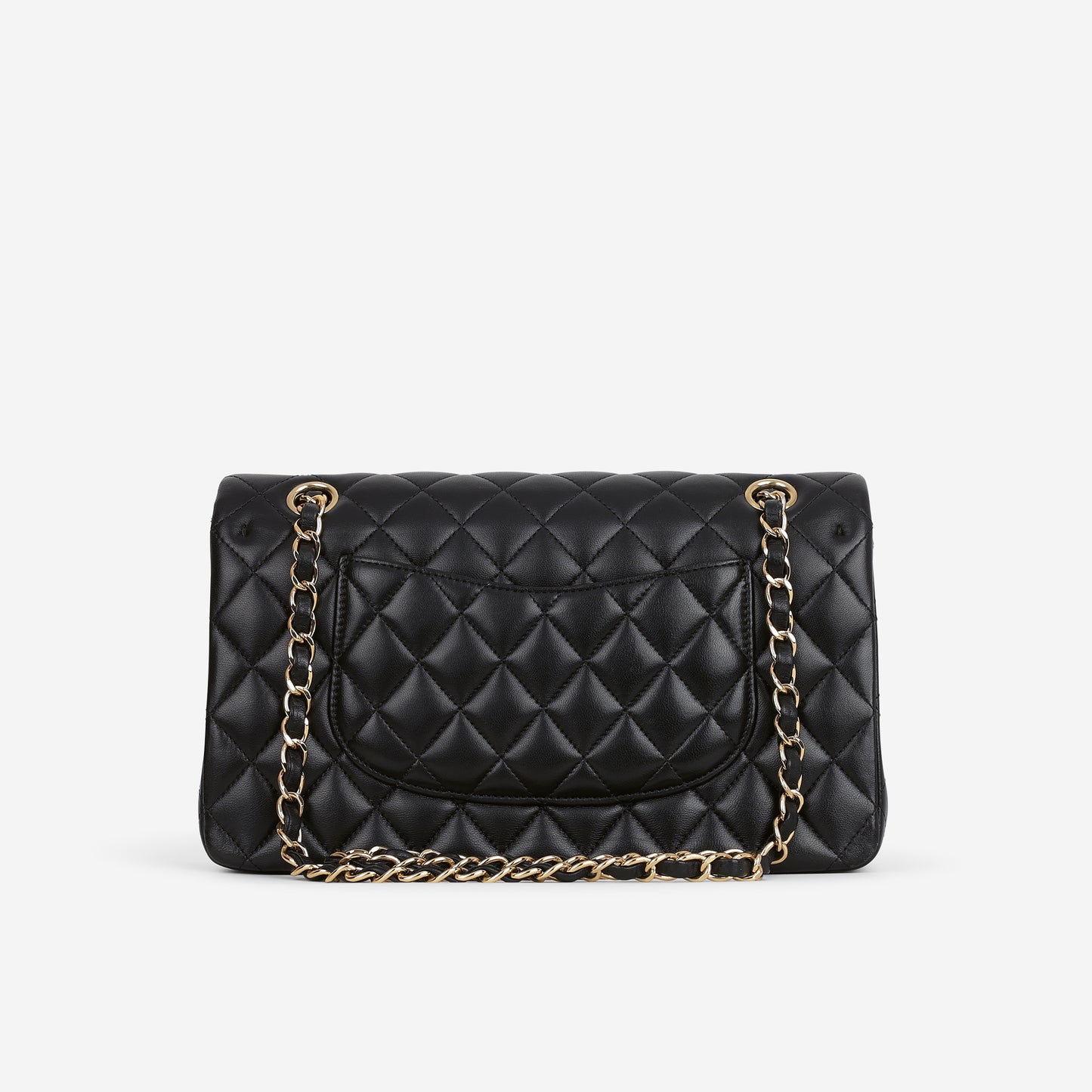 Chanel Medium Classic Flap - Black Lambskin | Gold Hardware