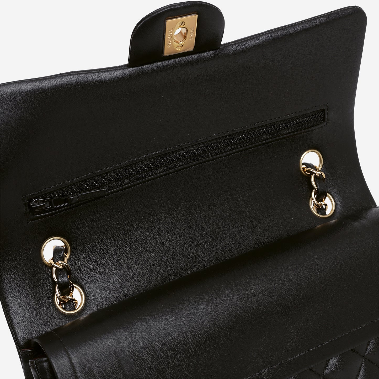 Chanel Medium Classic Flap - Black Lambskin | Gold Hardware