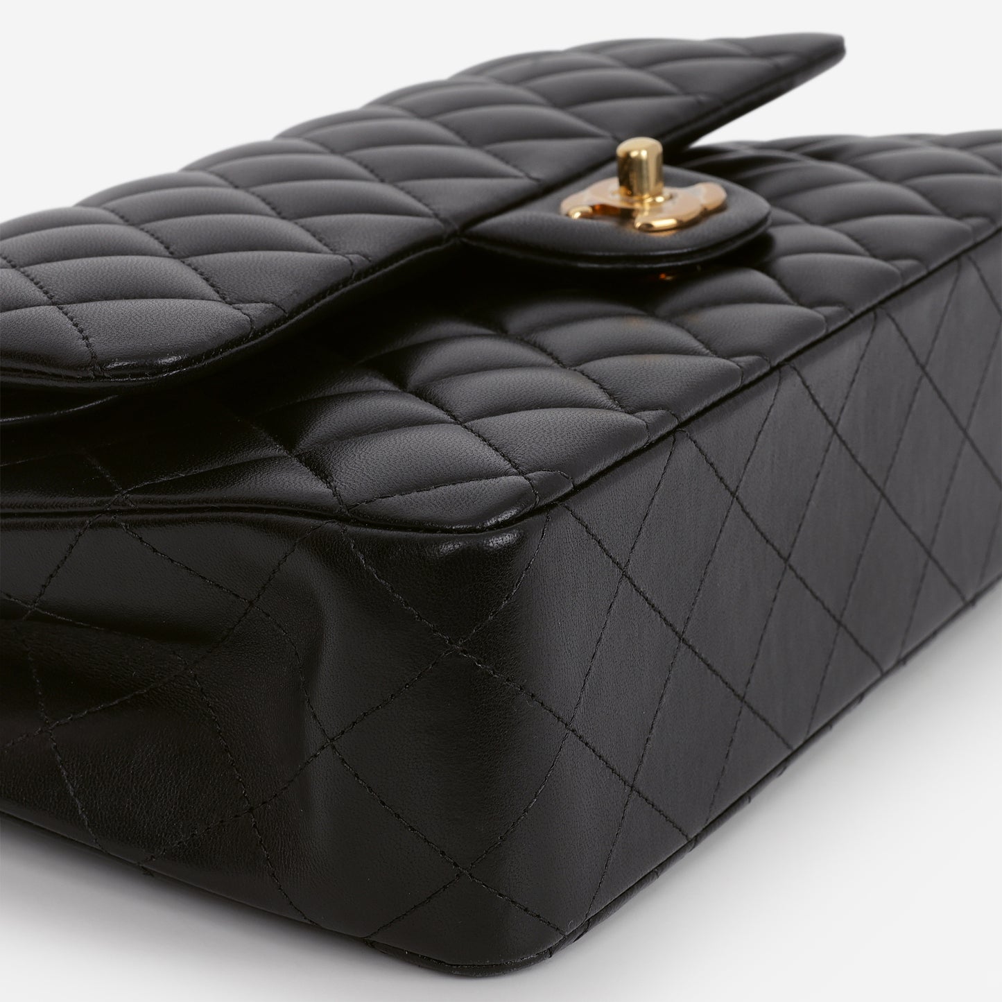 Chanel Medium Classic Flap - Black Lambskin | Gold Hardware
