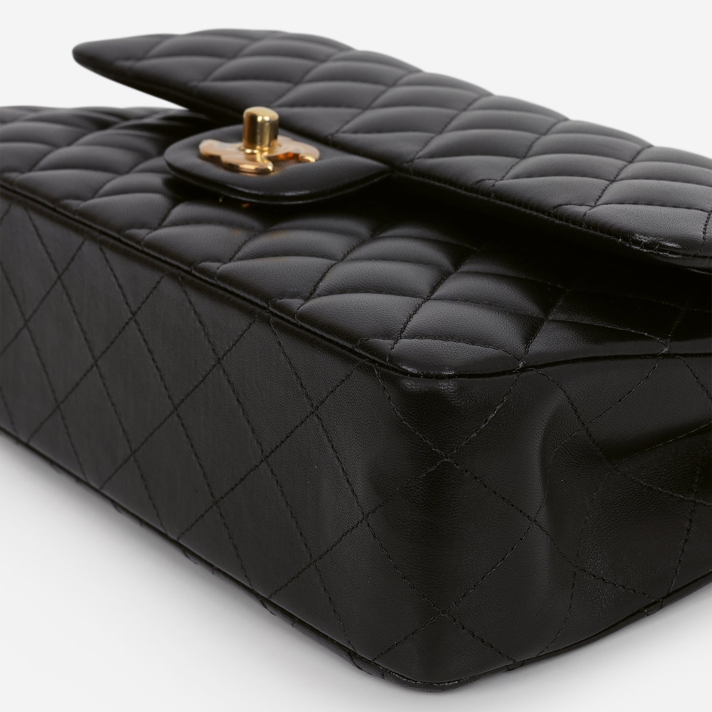 Chanel Medium Classic Flap - Black Lambskin | Gold Hardware