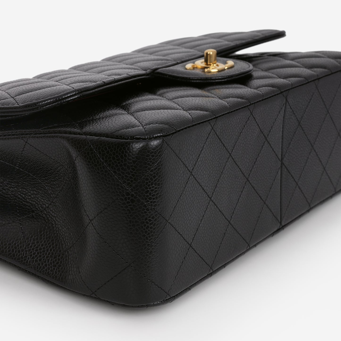 Chanel Jumbo Classic Flap - Black Caviar | Gold Hardware