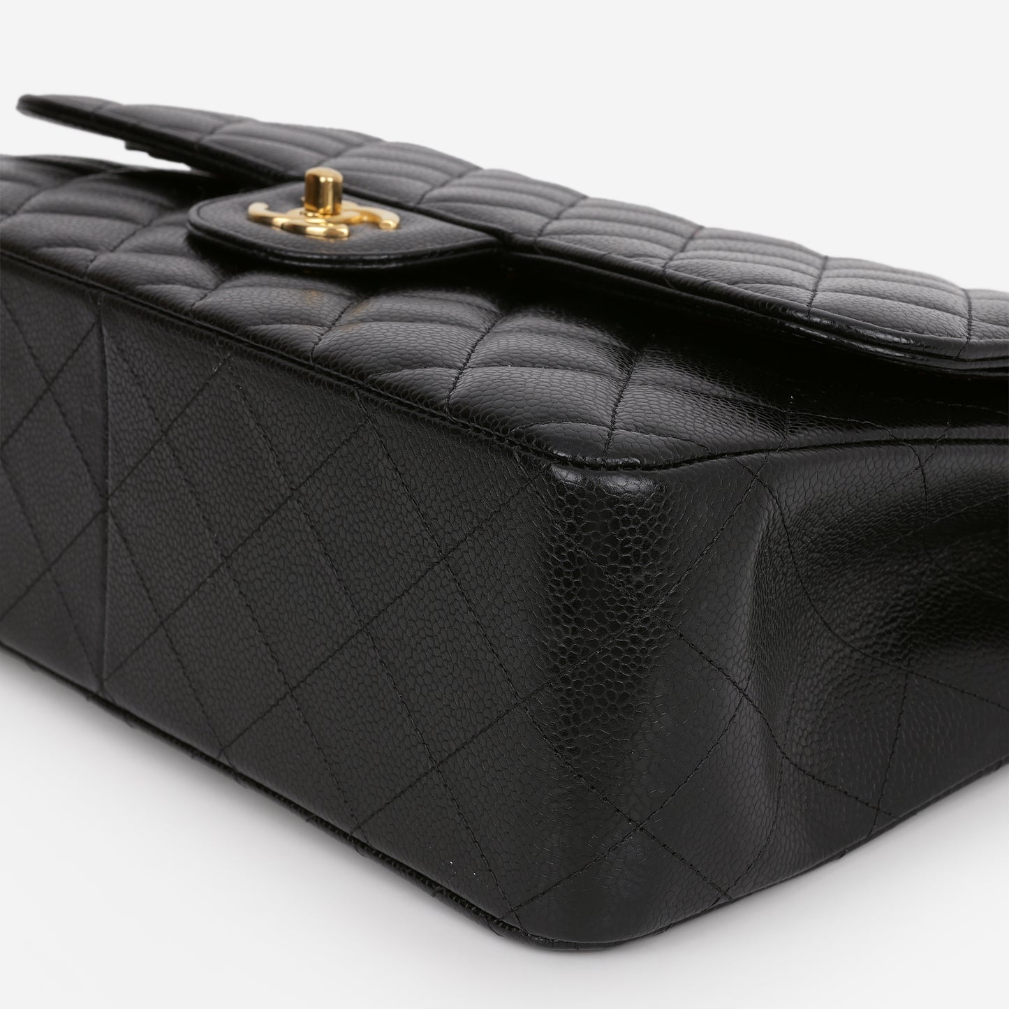 Chanel Jumbo Classic Flap - Black Caviar | Gold Hardware