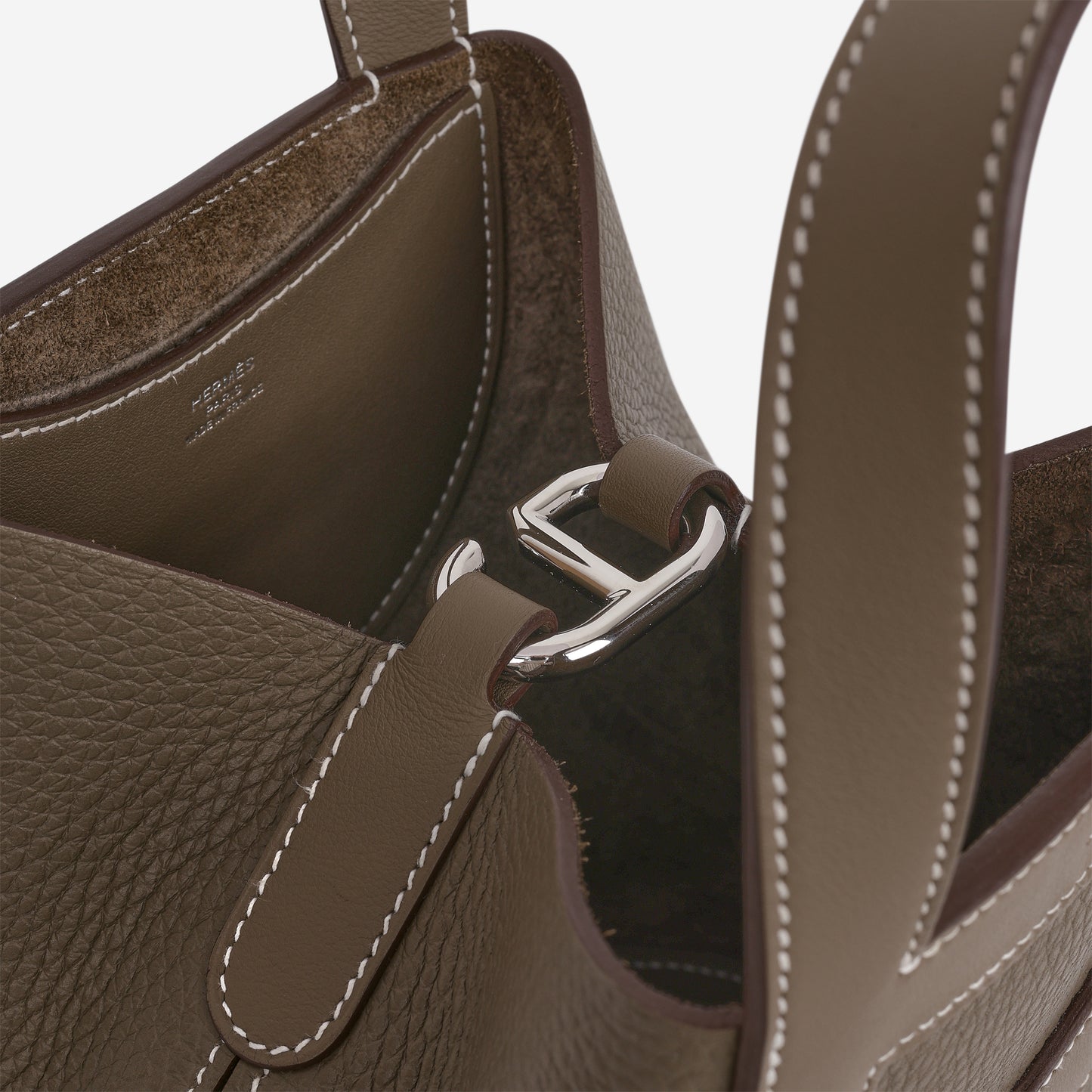 Hermès In-The-Loop 18 - Etoupe Clemence / Swift | Palladium Hardware