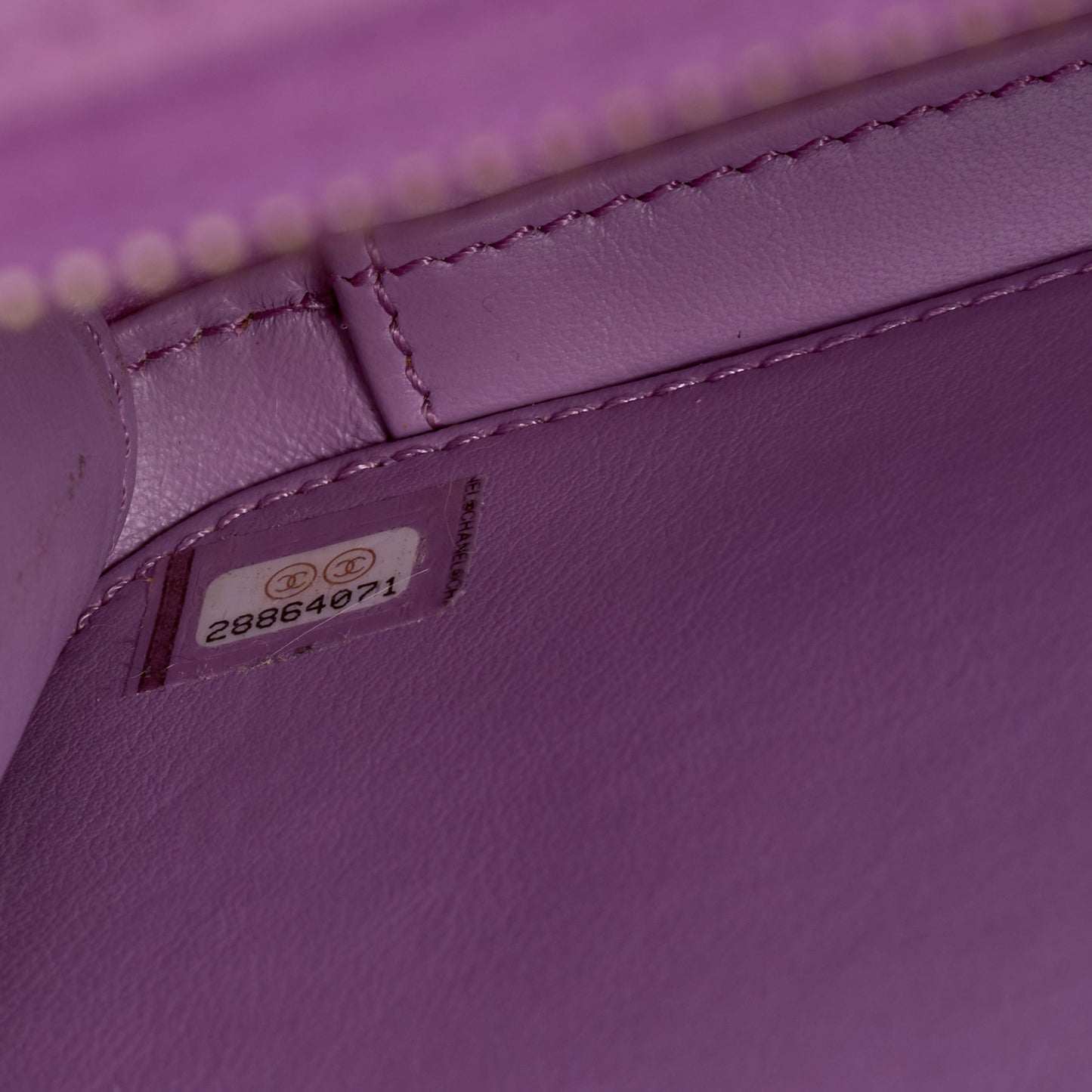 Chanel Filigree CC Vanity Case - Purple Caviar | Champagne Gold Hardware