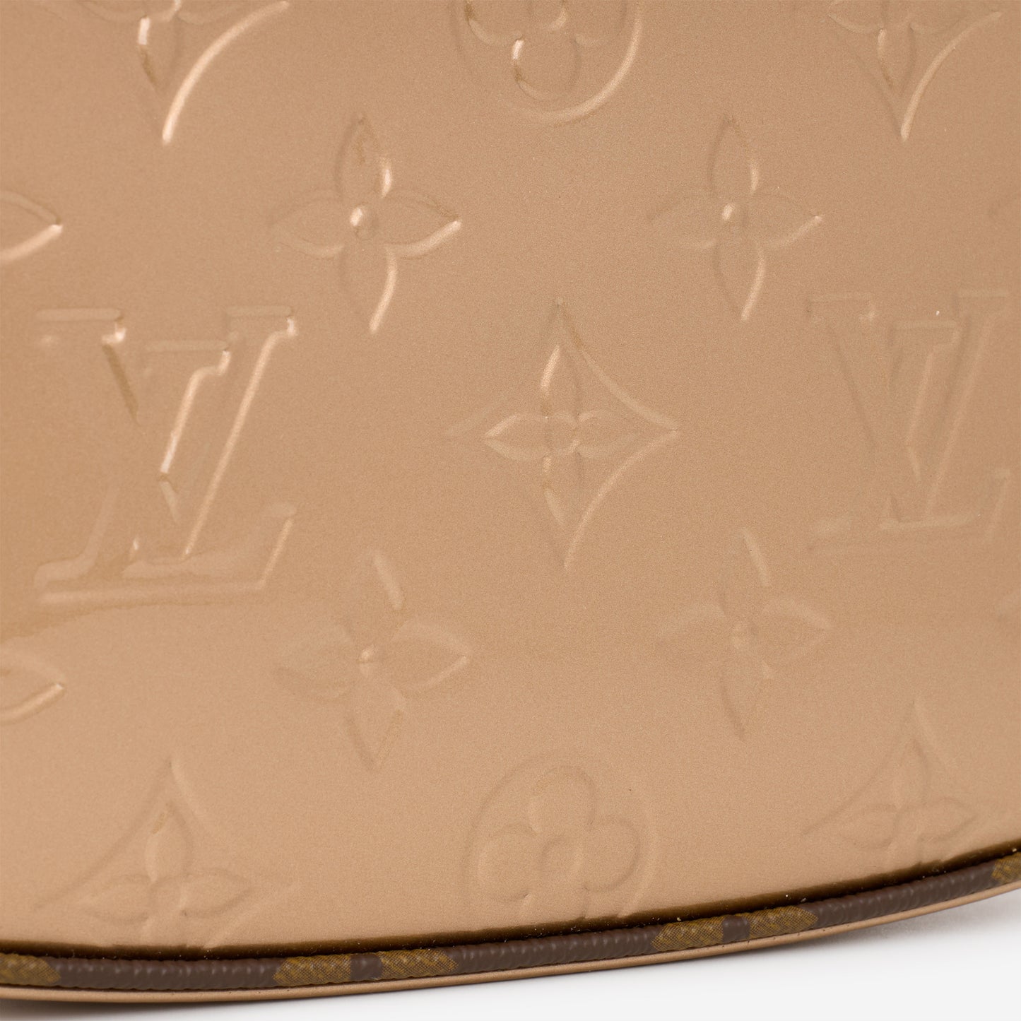 Louis Vuitton Mini Pochette Accessories - Rose Gold Vernis | Gold Hardware
